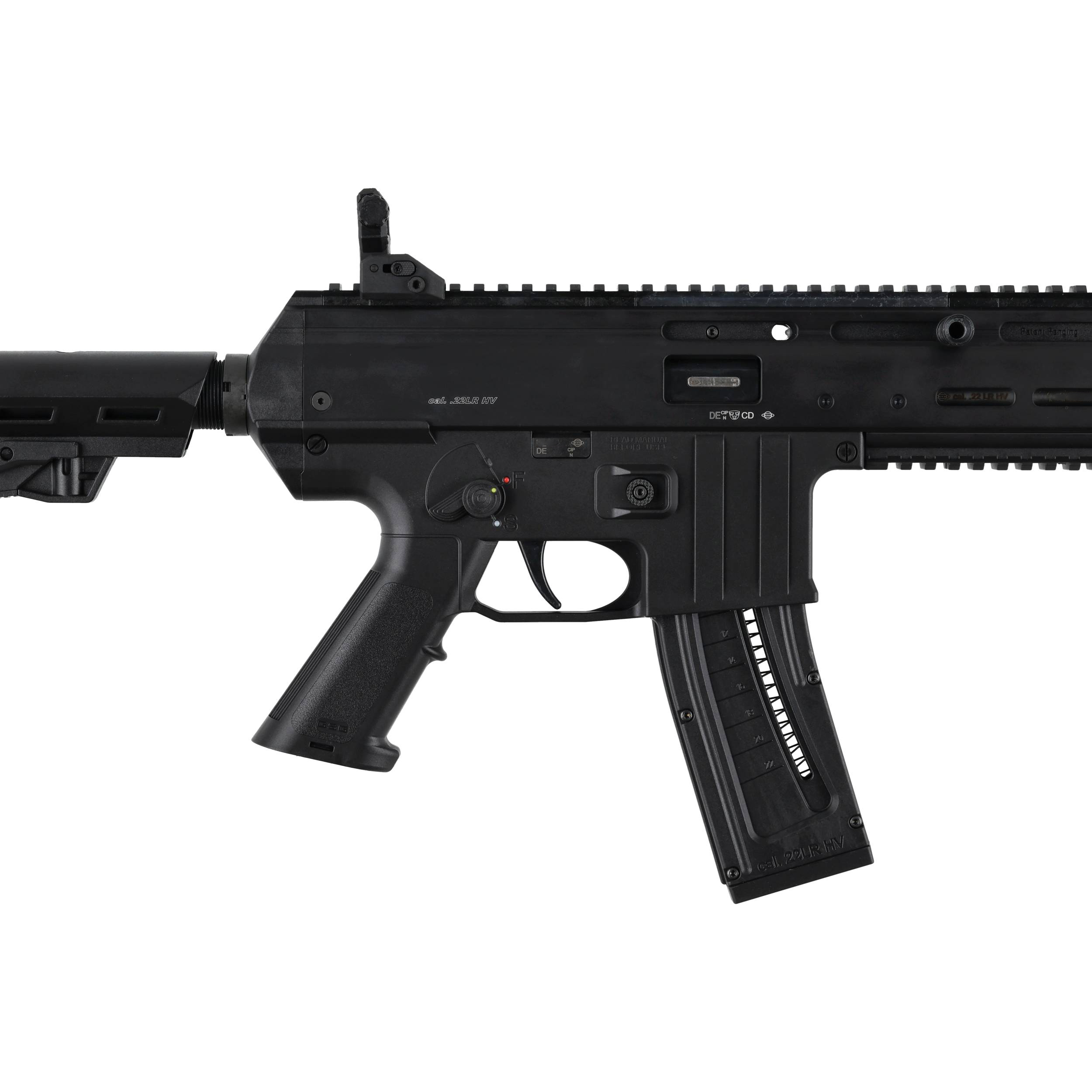 Karabinek bocznego zapłonu Mauser M15 TacOps kal. 22 LR Black - obrazek 7