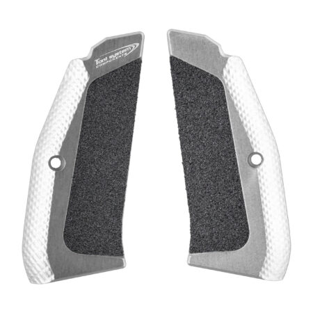 Długie okładziny Toni System do pistoletów CZ srebrne