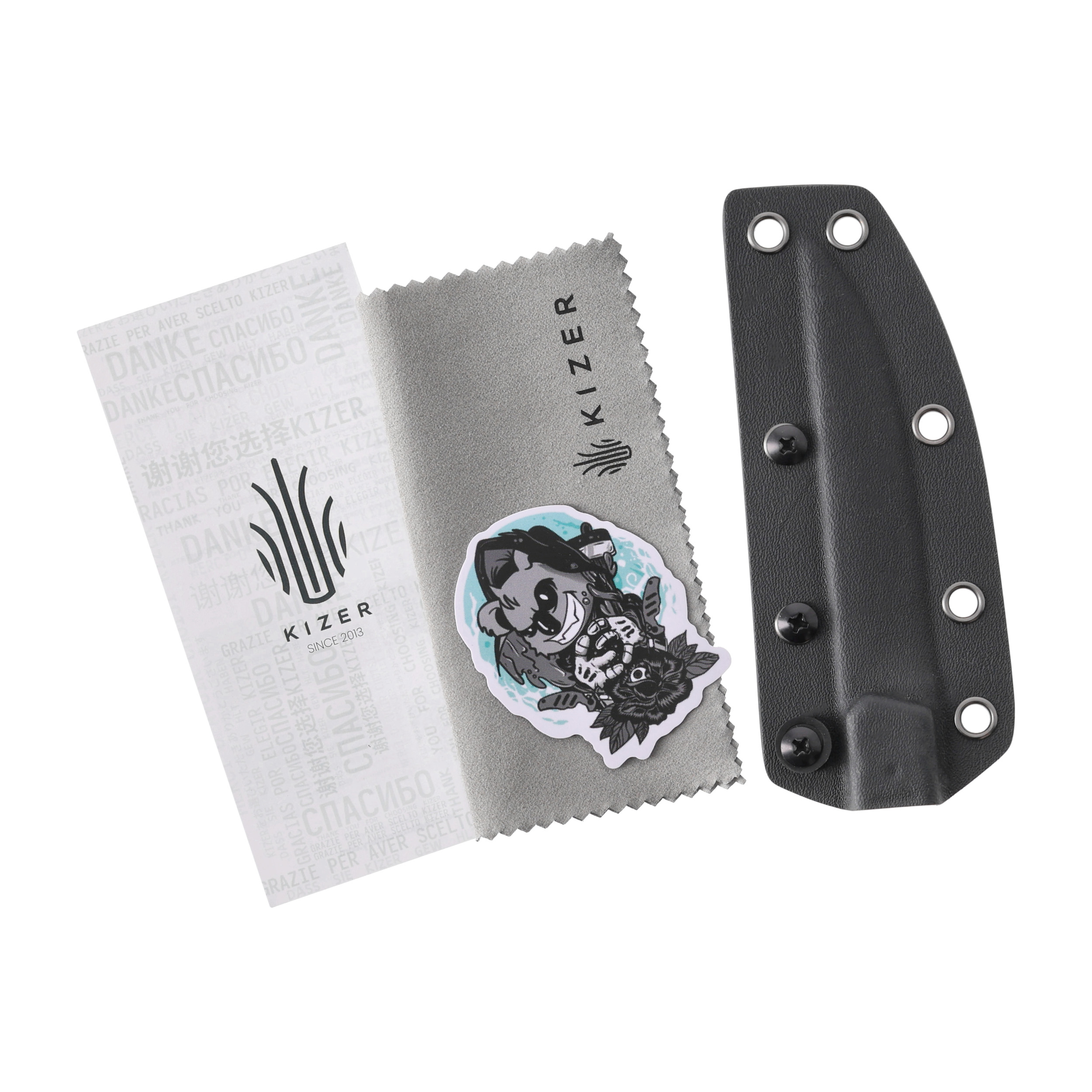 Nóż o stałej klindze Kizer Kwaiken 1066A3 - obrazek 5