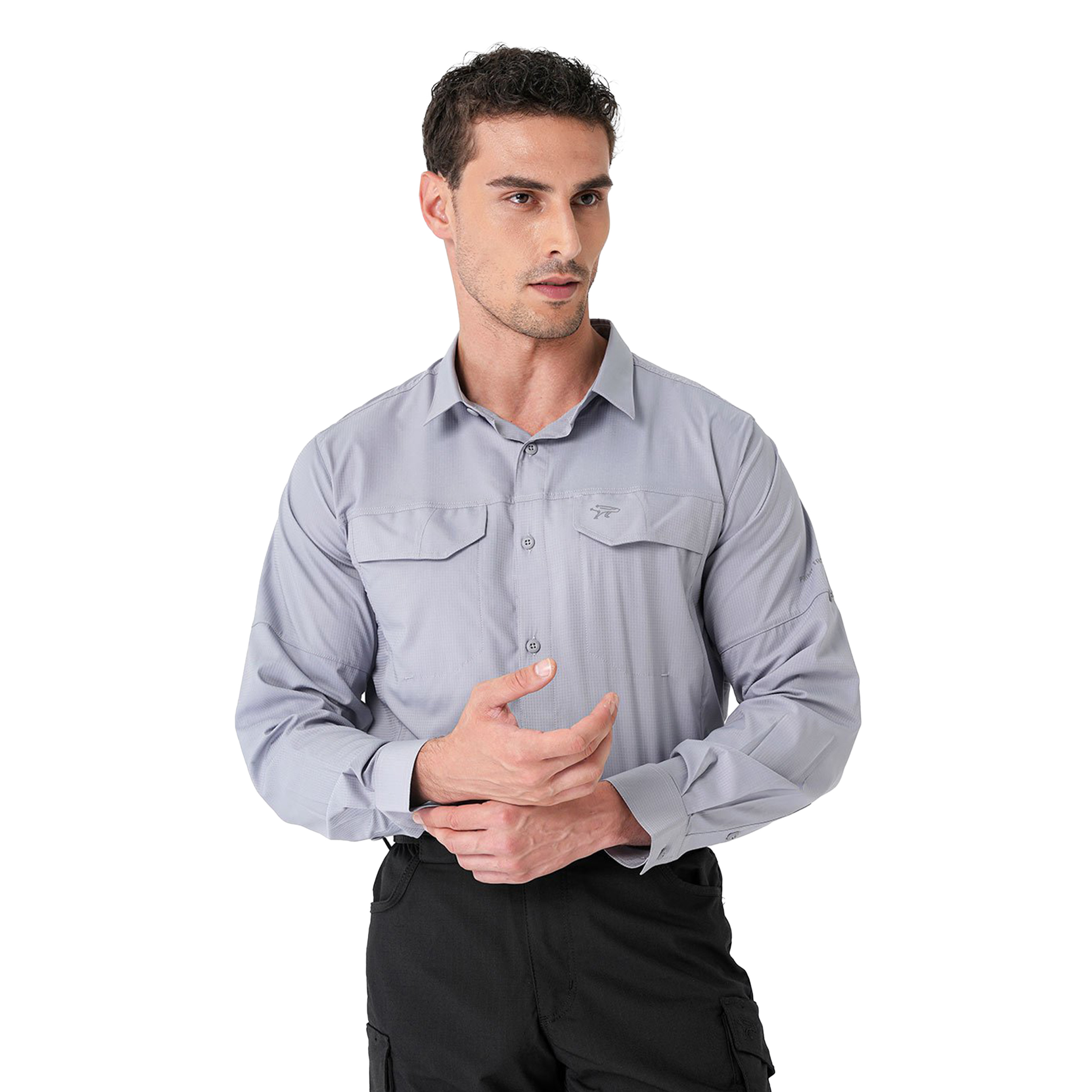 Koszula męska Canik Prime Mete jasnoszary 2XL - obrazek 2