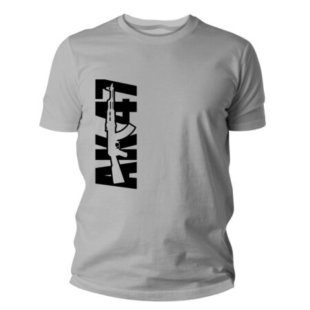 Koszulka męska TigerWood AK47 szara M