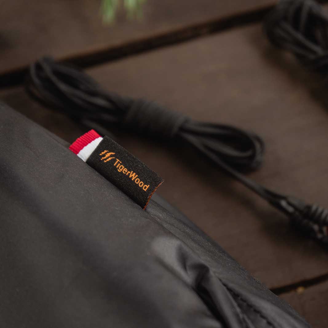 Hamak TigerWood Ważka V1 long z moskitierą czarny - obrazek 6