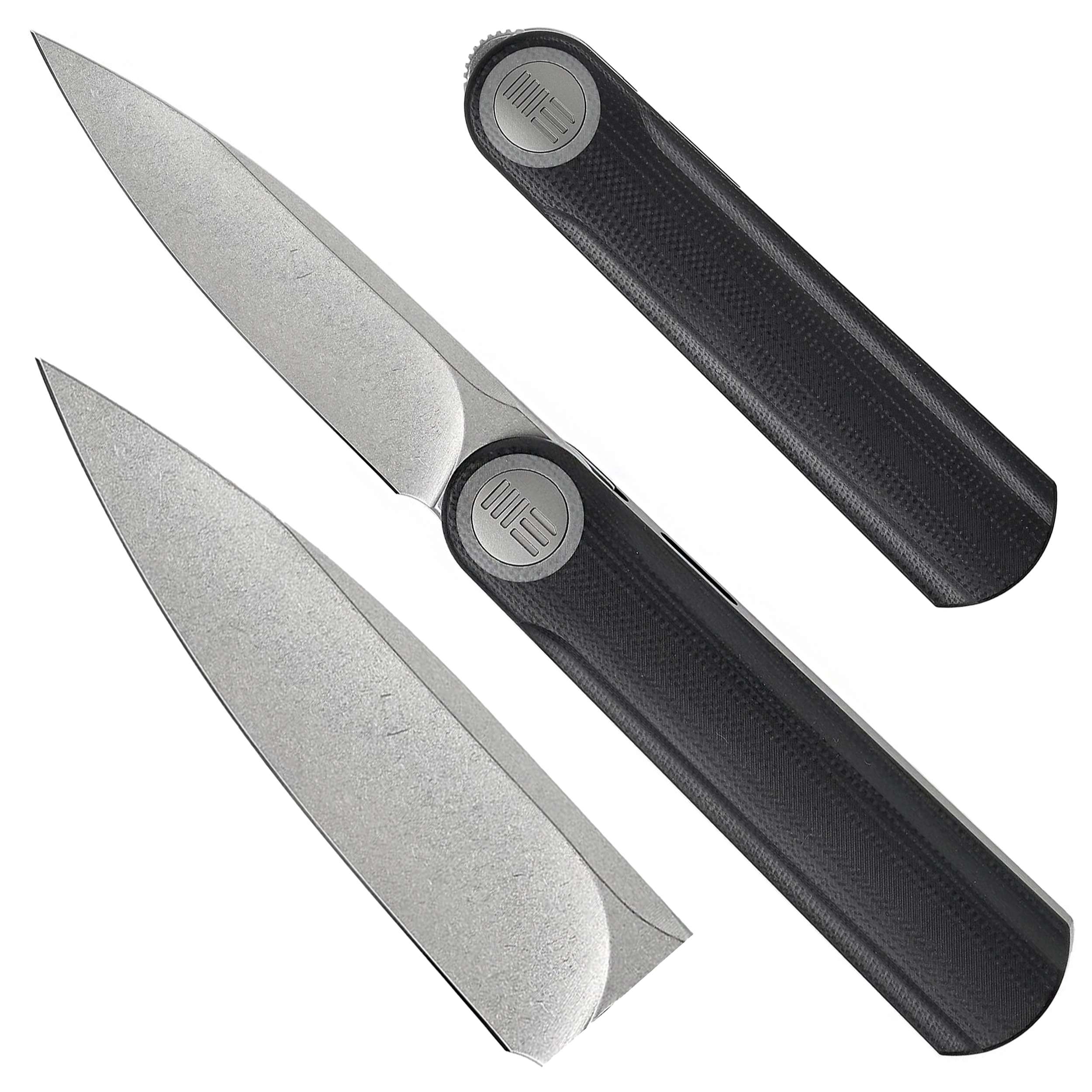 Nóż składany WE Knife Eidolon WE19074A-B black / silver - obrazek 7