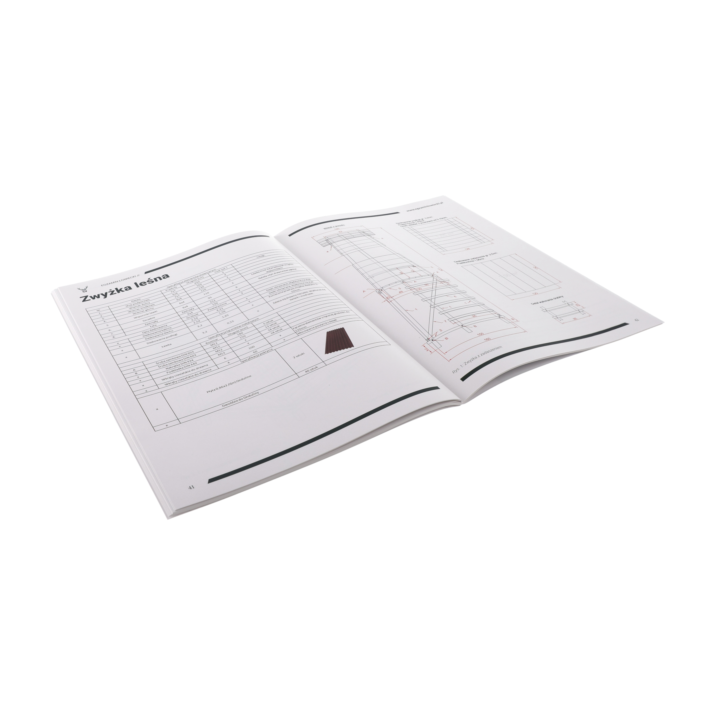 Katalog „Projekty urządzeń łowieckich - Egzamin Łowiecki" - obrazek 4