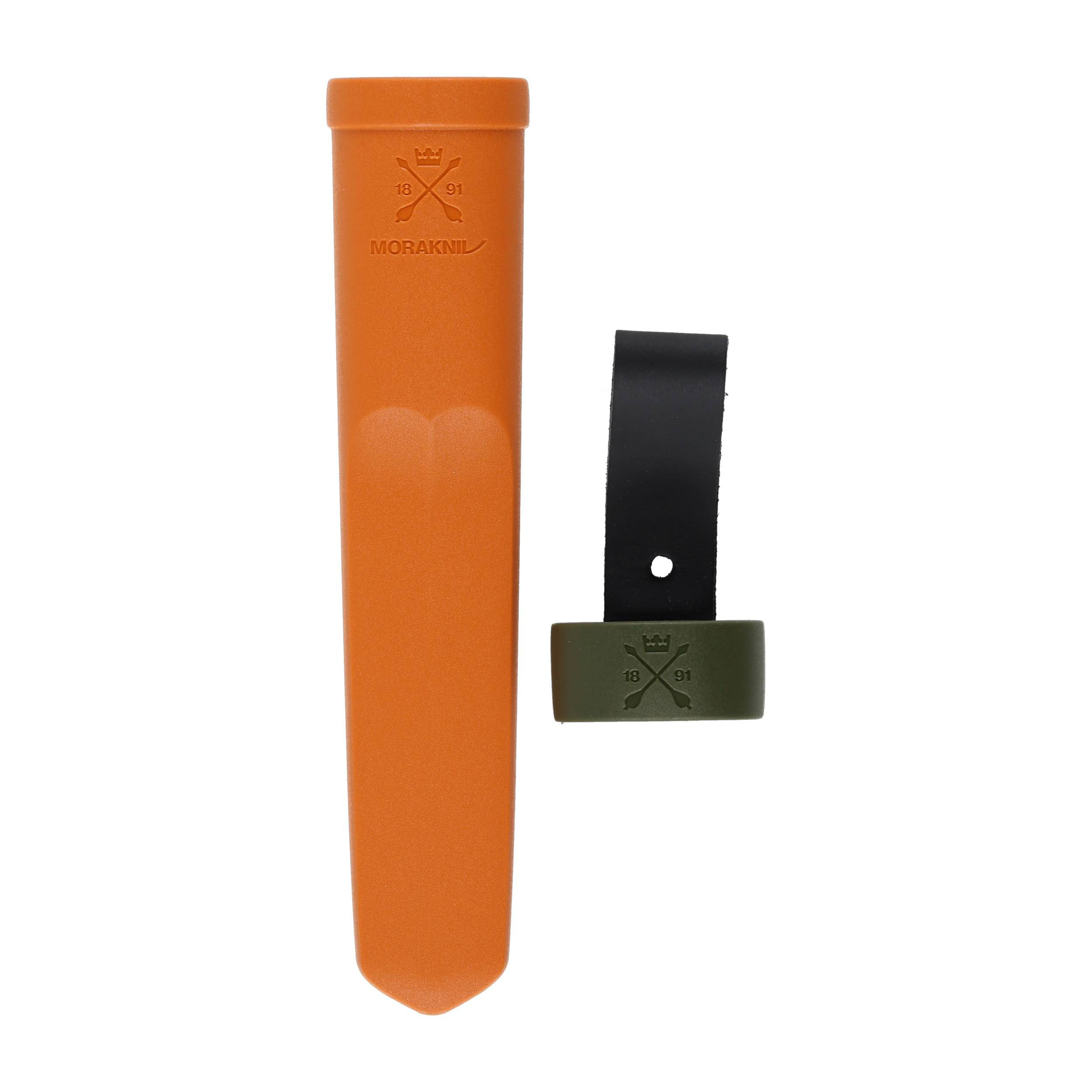 Nóż Morakniv Kansbol Hunting oliwkowo - pomarańczowy stal nierdzewna - obrazek 6