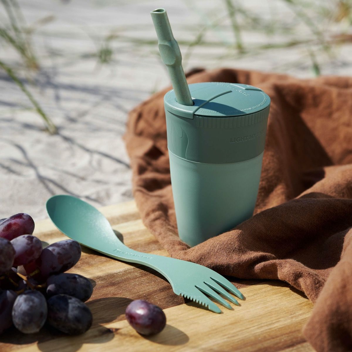 Łyżkowidelec Light My Fire Spork O Bio 4 sztuki żółty, granatowy, różowy, zielony - obrazek 7