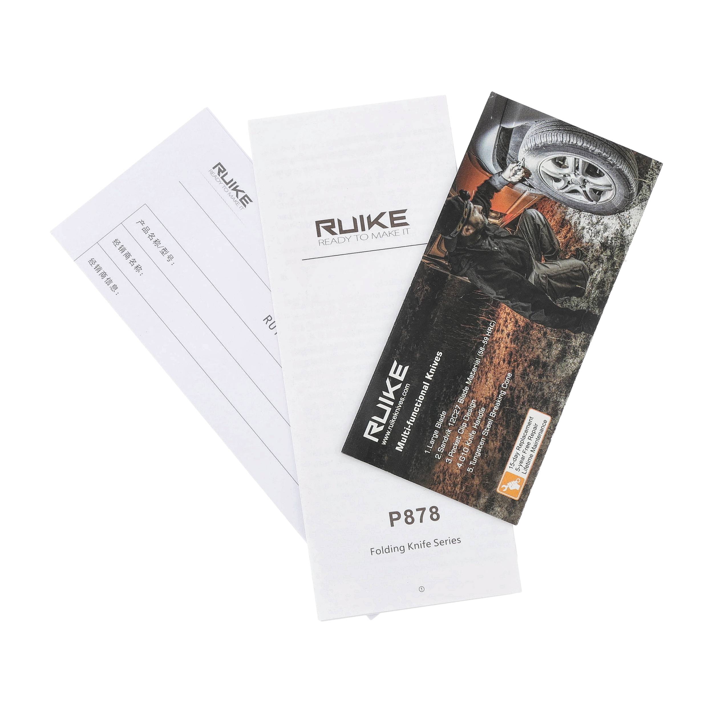 Nóż składany Ruike P878-AG - obrazek 6