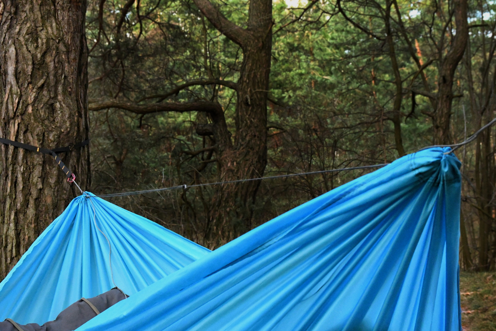 Hamak TigerWood ultra lekki Sky Version niebieski - obrazek 6