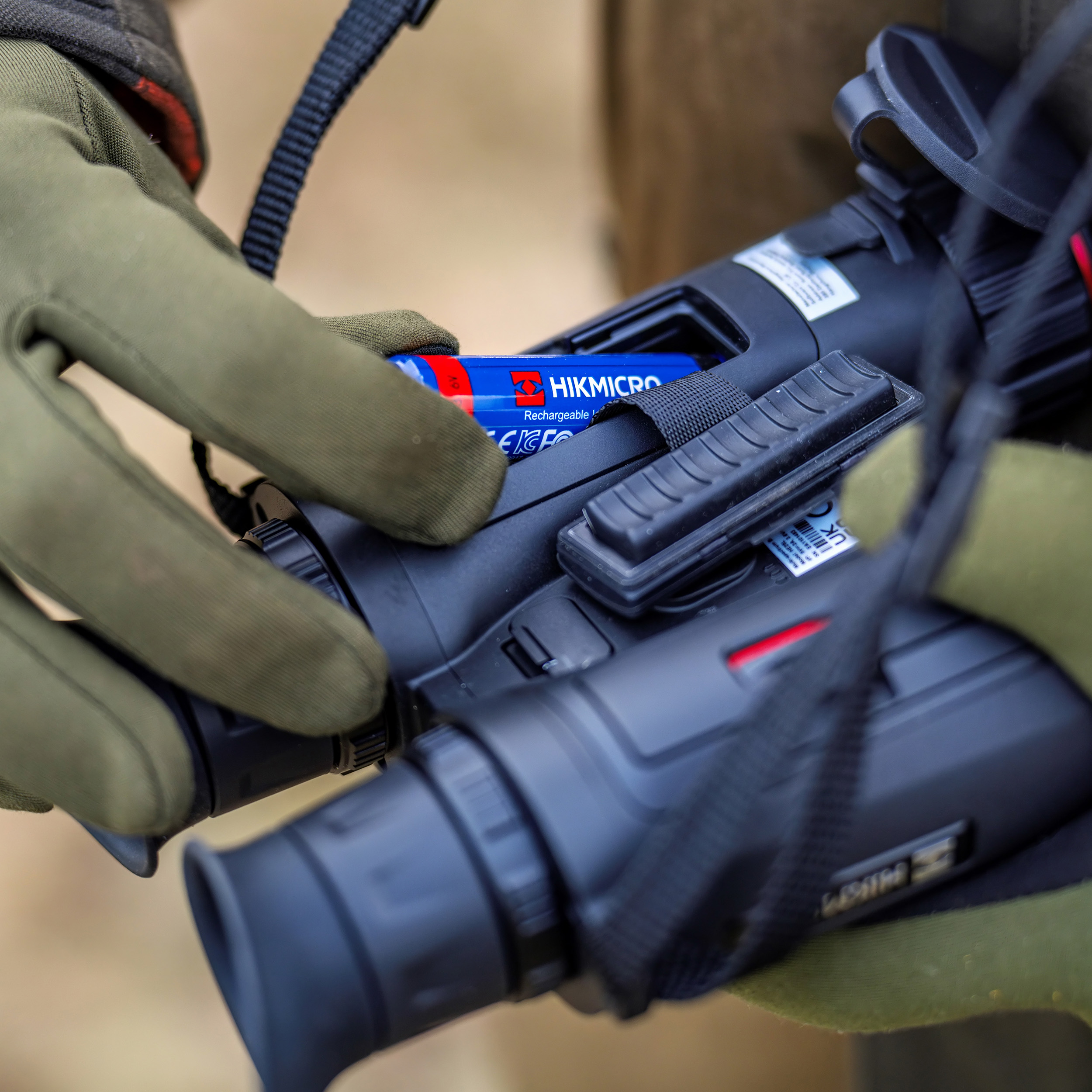 Lornetka termowizyjna termowizor HIKMICRO Habrok 4K HE25L LRF 850 nm - obrazek 7