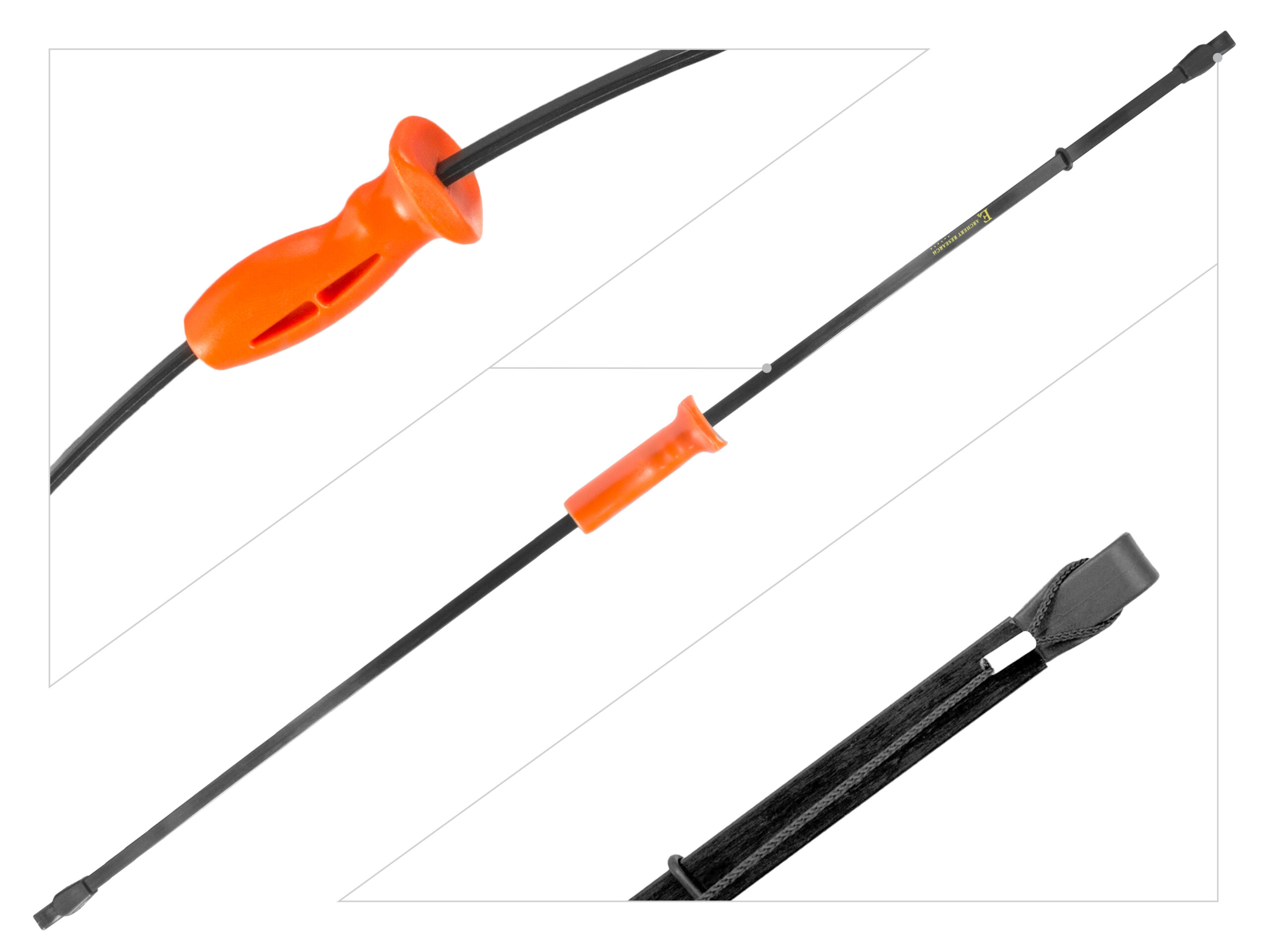 Łuk rekreacyjny dla dzieci i młodzieży Ek Crusader 10 lb 37,5" czarny - obrazek 2