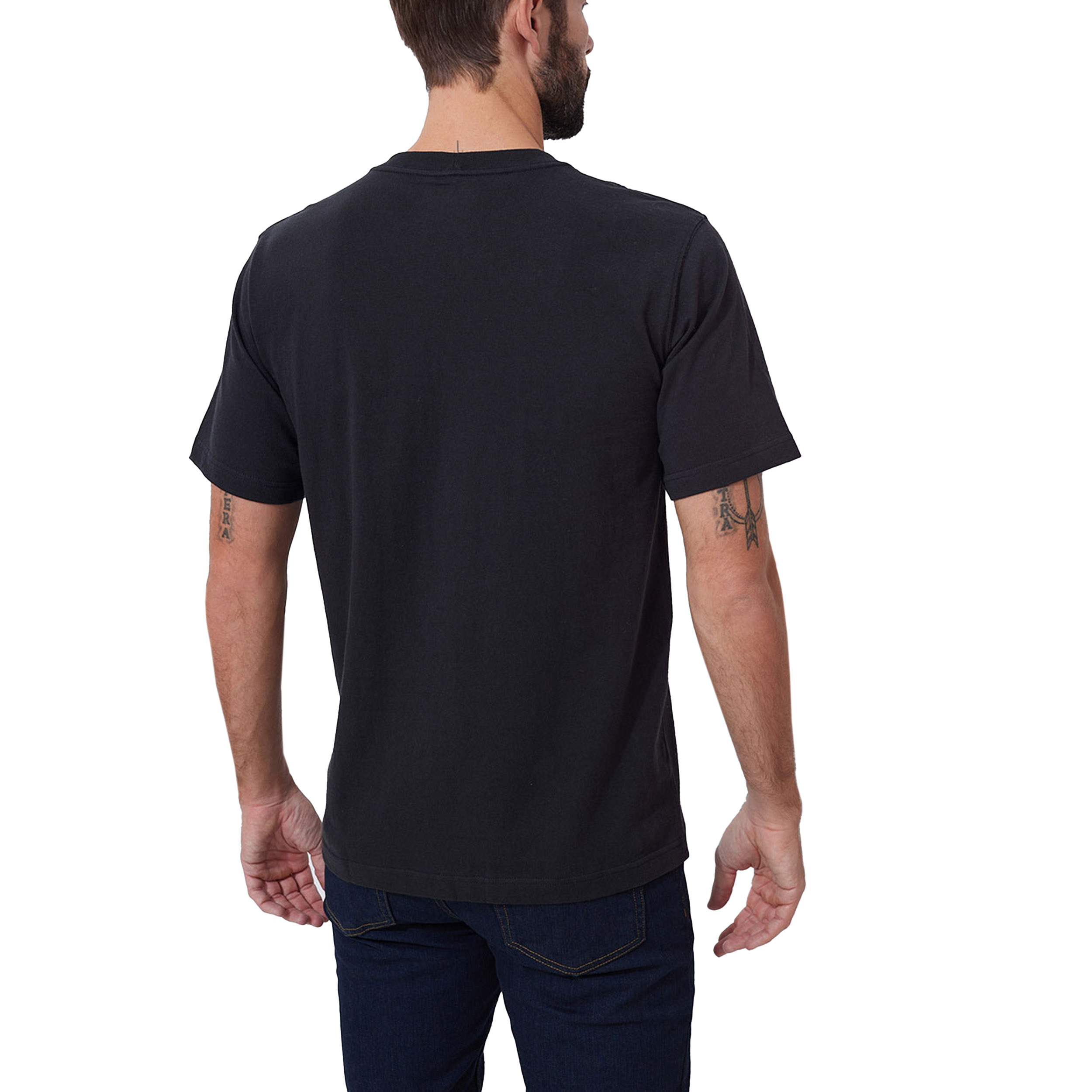 Koszulka Carhartt K87 Pocket - black S - obrazek 2