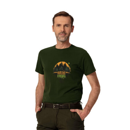 Koszulka męska Tagart FNT Forester zielona L