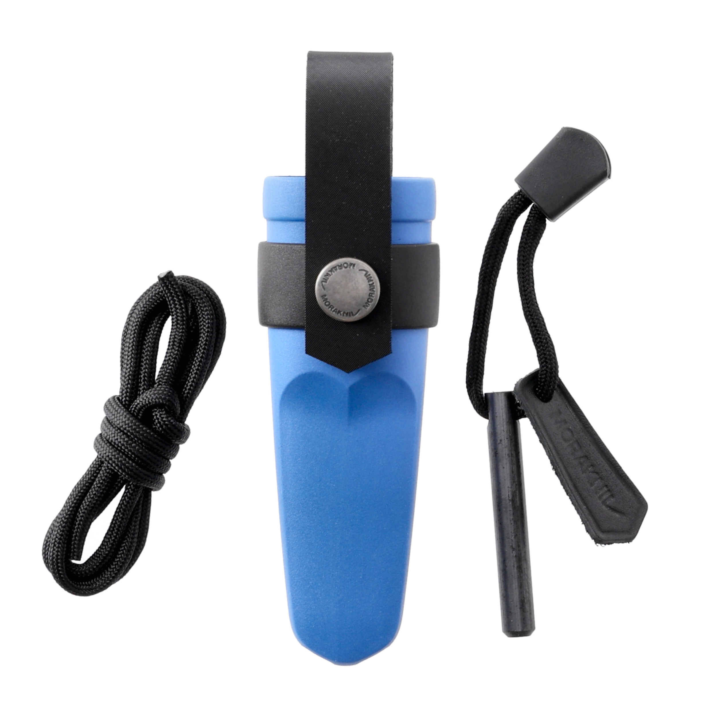 Nóż Morakniv Eldris niebieski z zestawem Neck Knife stal nierdzewna - obrazek 5