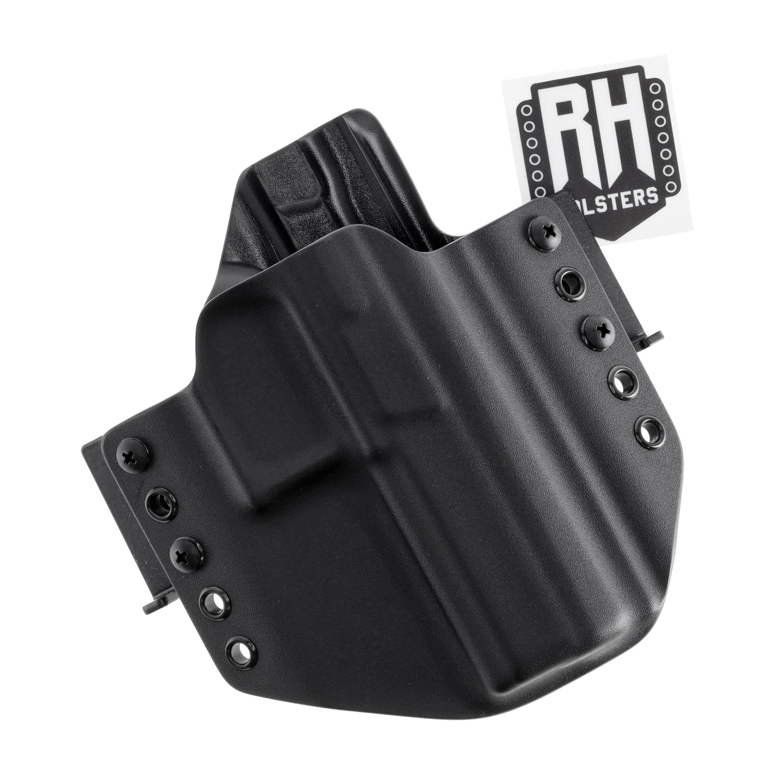 Kabura RH Holsters OWB do CZ P-09 1/2 sweatguard, speedloops, 40 mm, prawa, czarna - obrazek 3