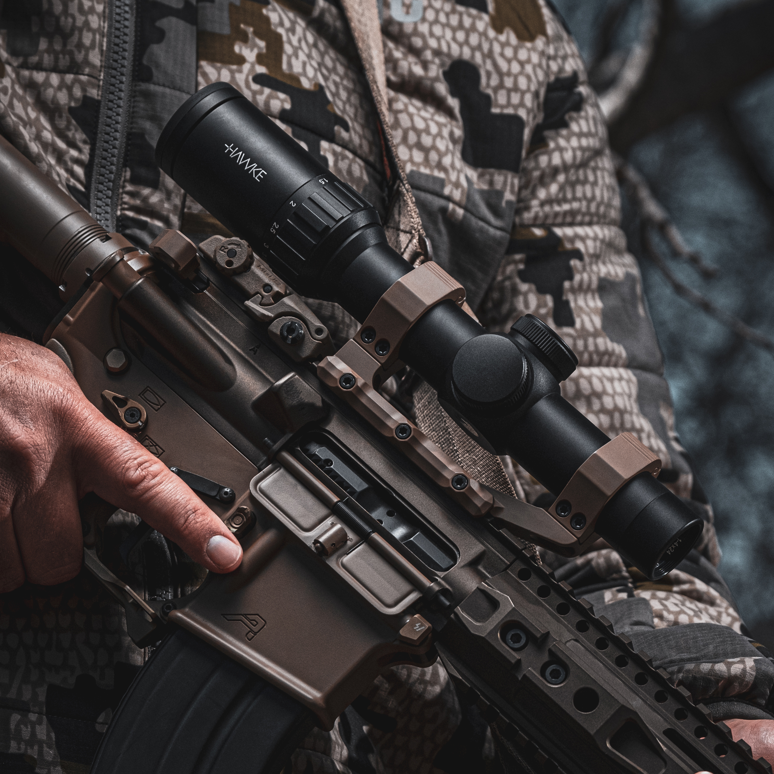 Luneta celownicza Hawke Vantage 30 1-8x24 IR Tactical BDC 5,56 - obrazek 9