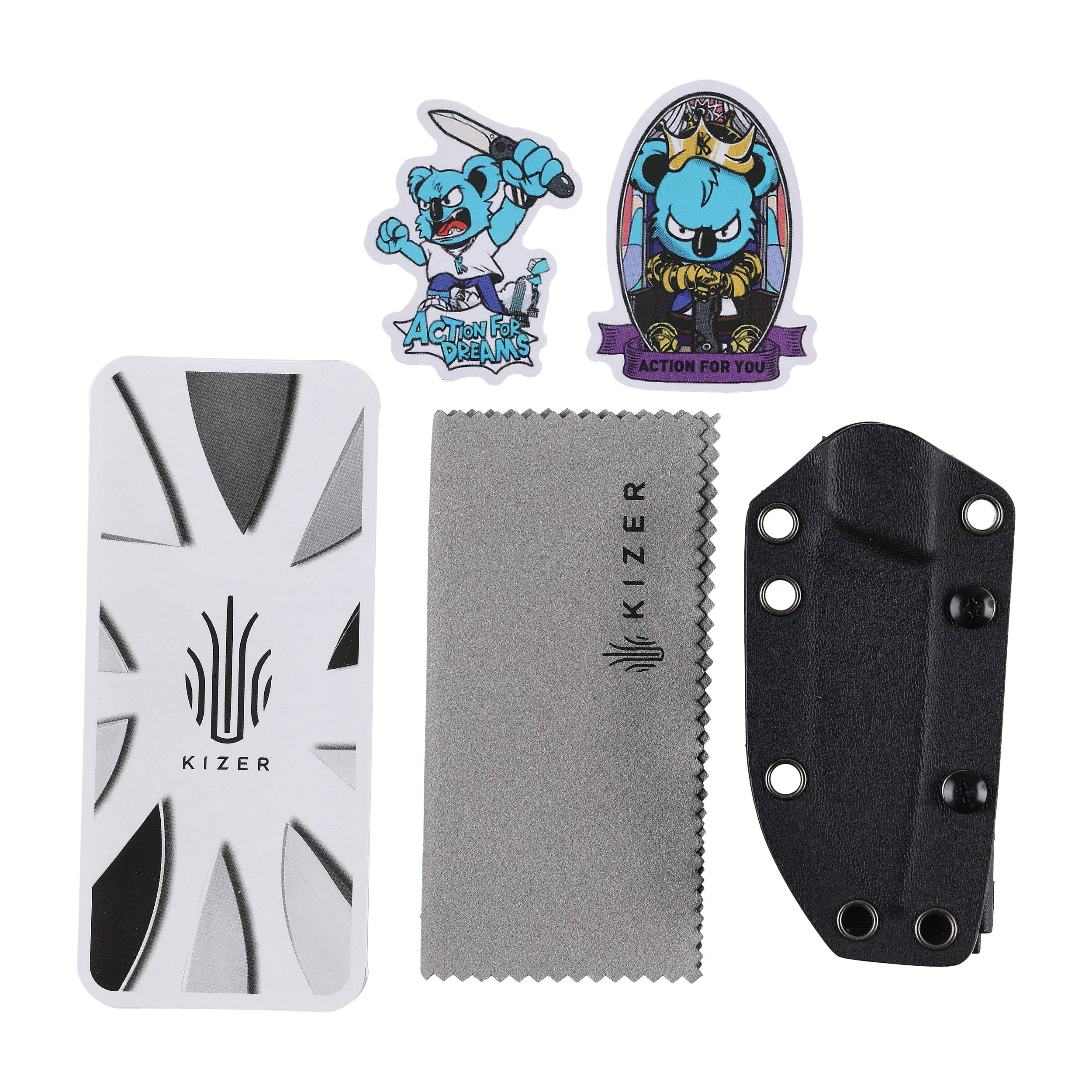 Nóż o stałej klindze Kizer Smolt 1063A1 - obrazek 5