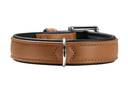 Obroża Canadian Elk 40 koniak/czarna