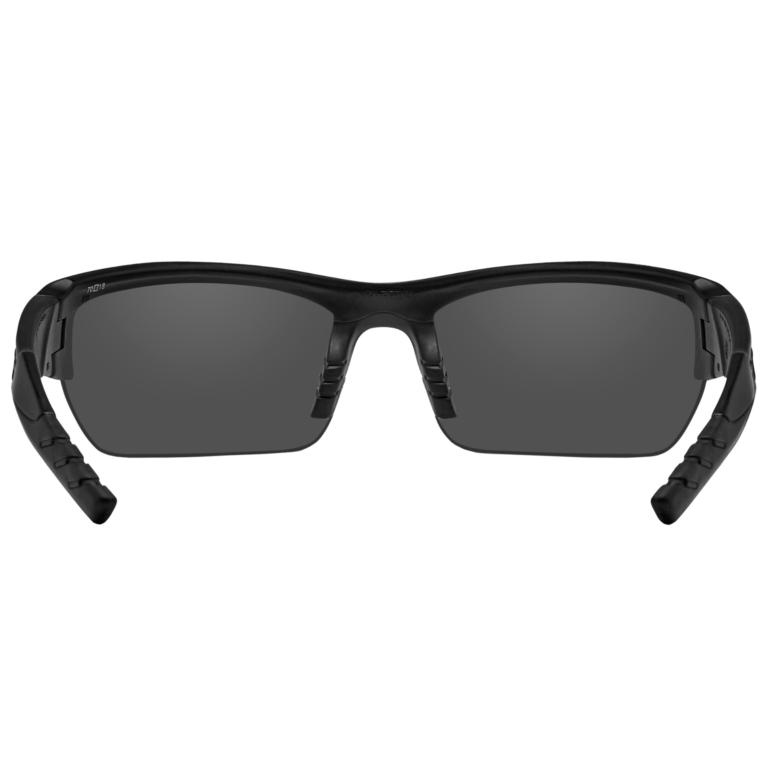 Okulary taktyczne Wiley X Valor 2.5 CHVAL06 grey / clear / light rust, czarne oprawki - obrazek 2