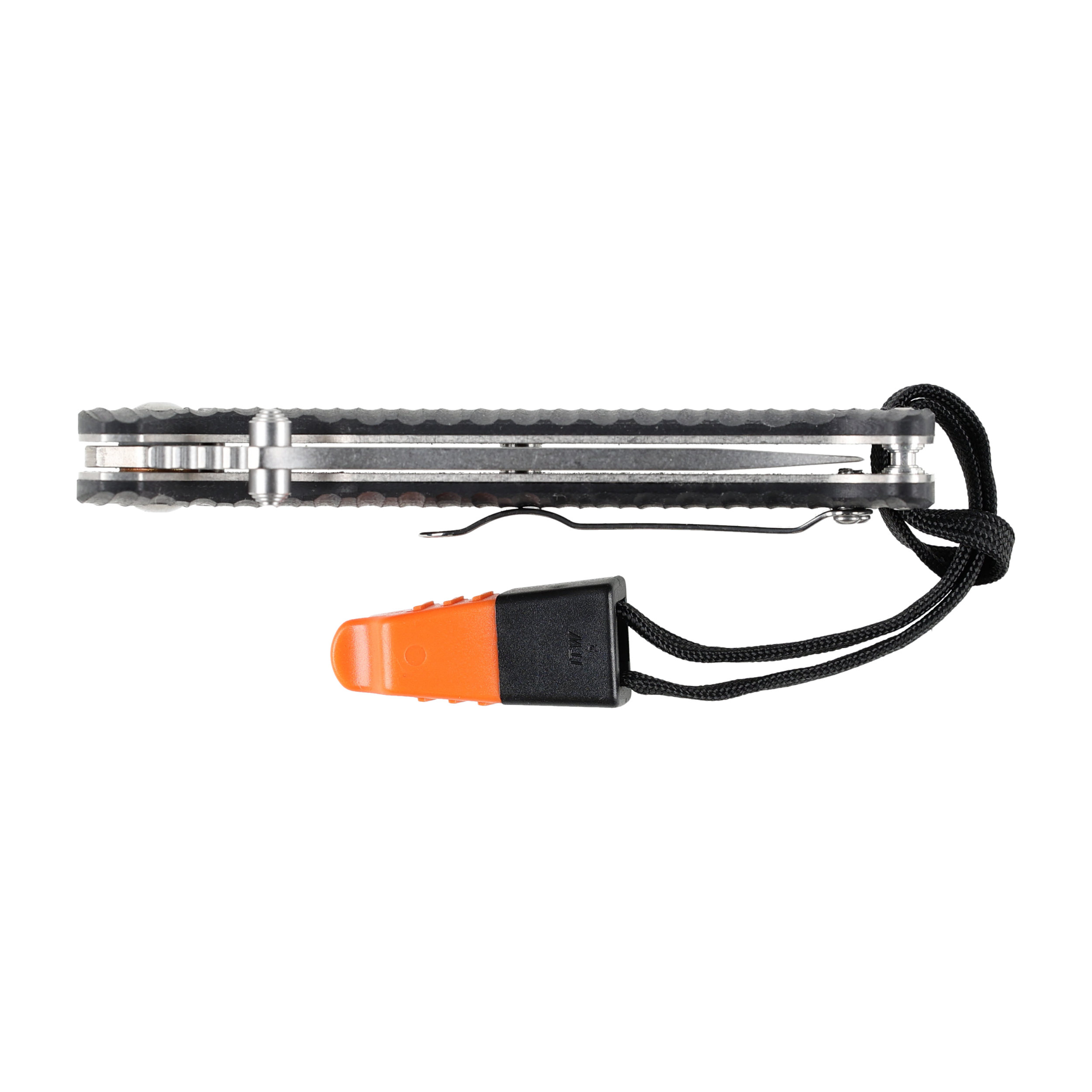 Nóż składany Ganzo G7412P-BK-WS z gwizdkiem - obrazek 5