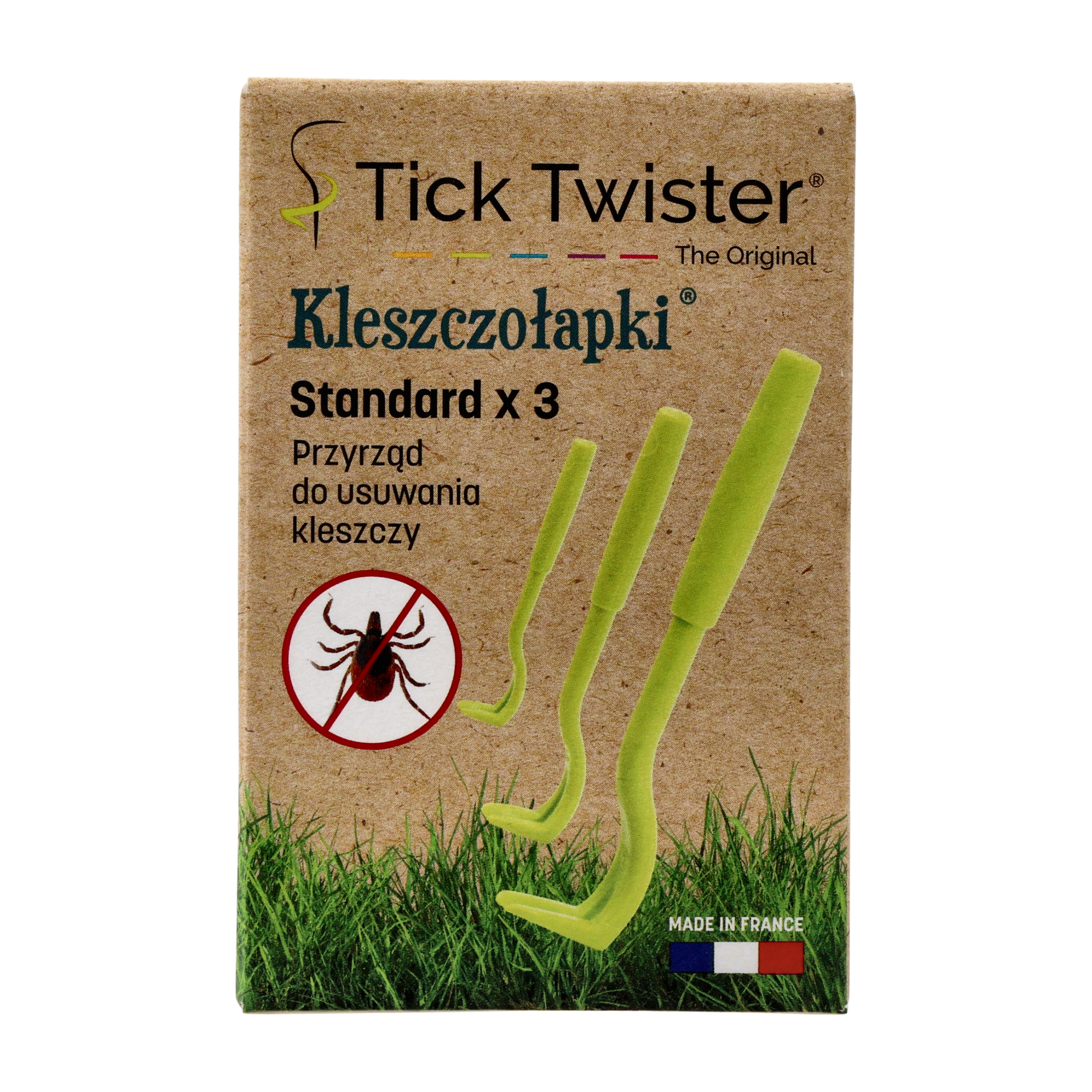 Kleszczołapki przyrząd do usuwania kleszczy Tick Twister® Standard 3 szt. - obrazek 3