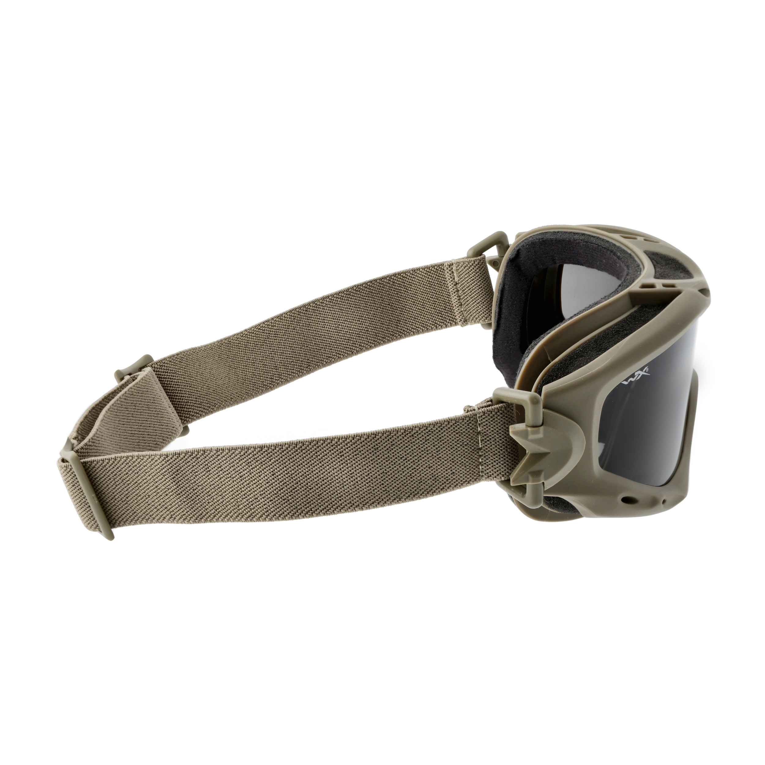 Gogle taktyczne Wiley X Spear SP293T smoke / clear / light rust, jasnobrązowe oprawki - obrazek 3