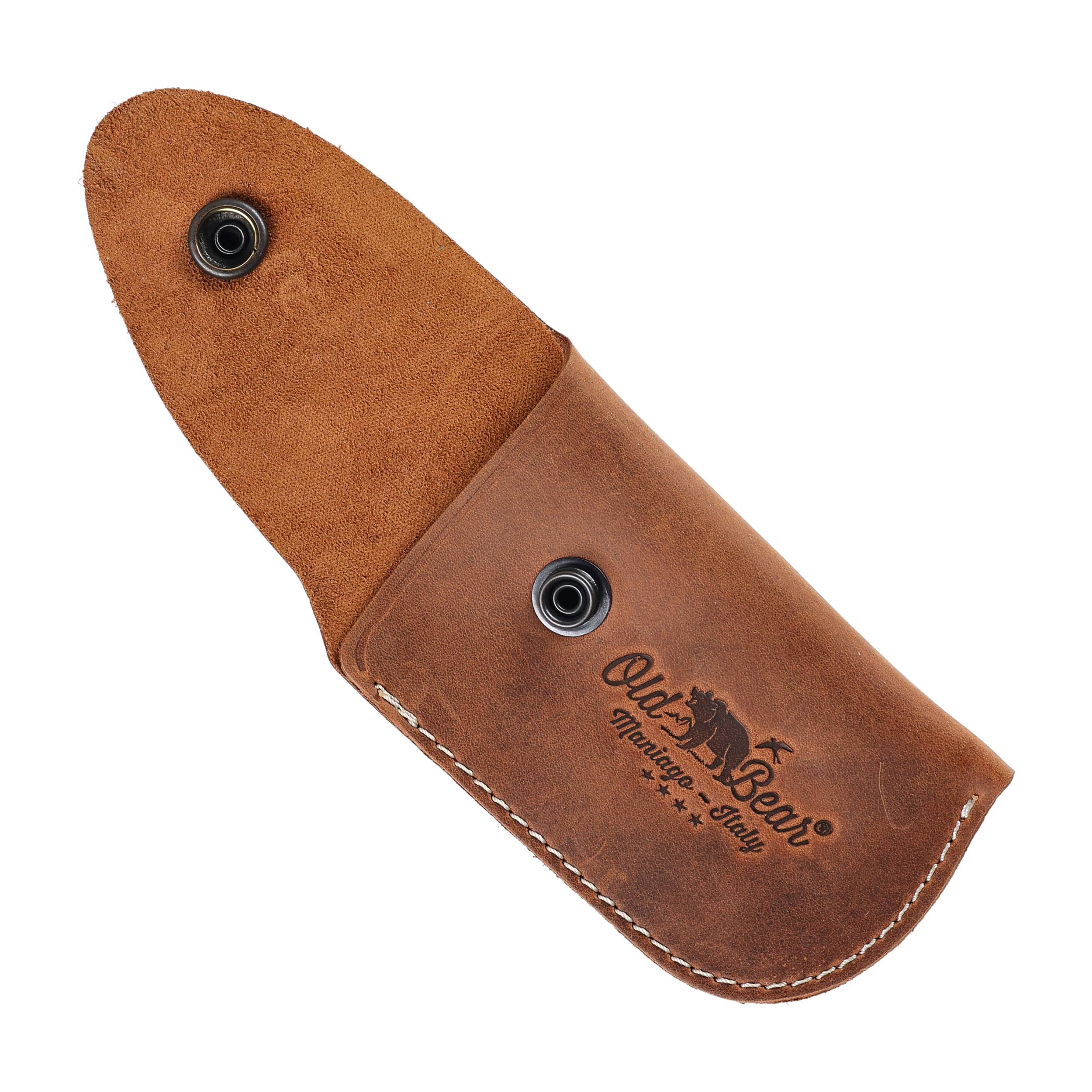 Etui na nóż składany Antonini Old Bear Leather Sheath 145 mm brązowy - obrazek 3