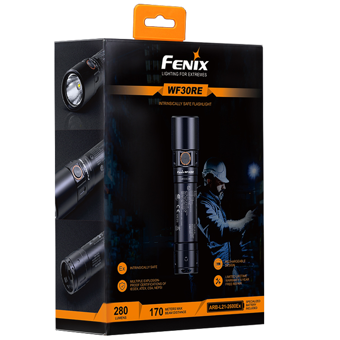 Latarka LED Fenix WF30RE - obrazek 6