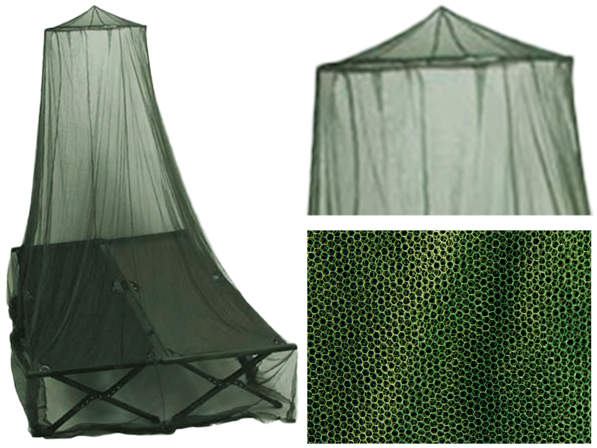 Moskitiera MFH - duża oliwkowa (0,63x2,5x12,5 m) - obrazek 3