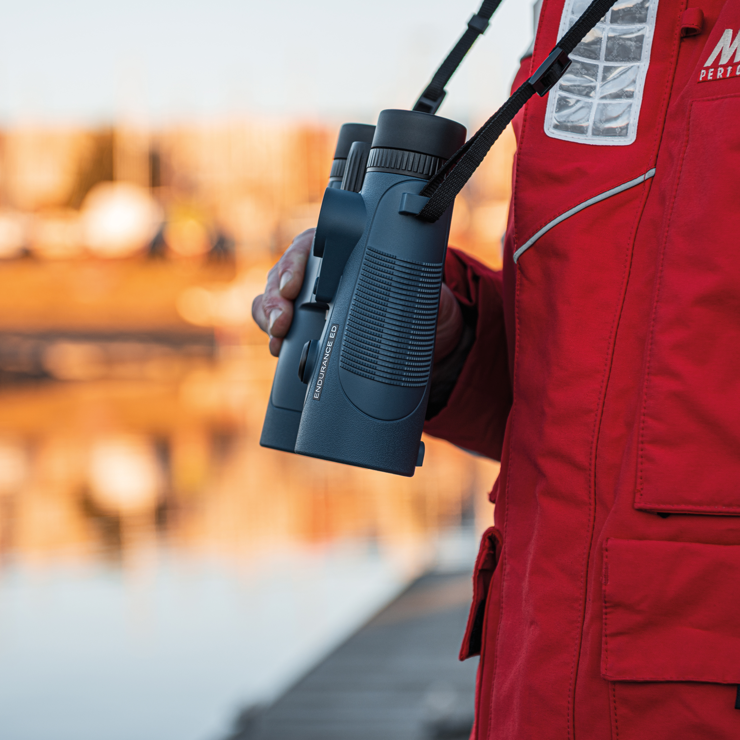 Lornetka z kompasem Hawke Endurance ED Marine 7x50 niebieska - obrazek 4