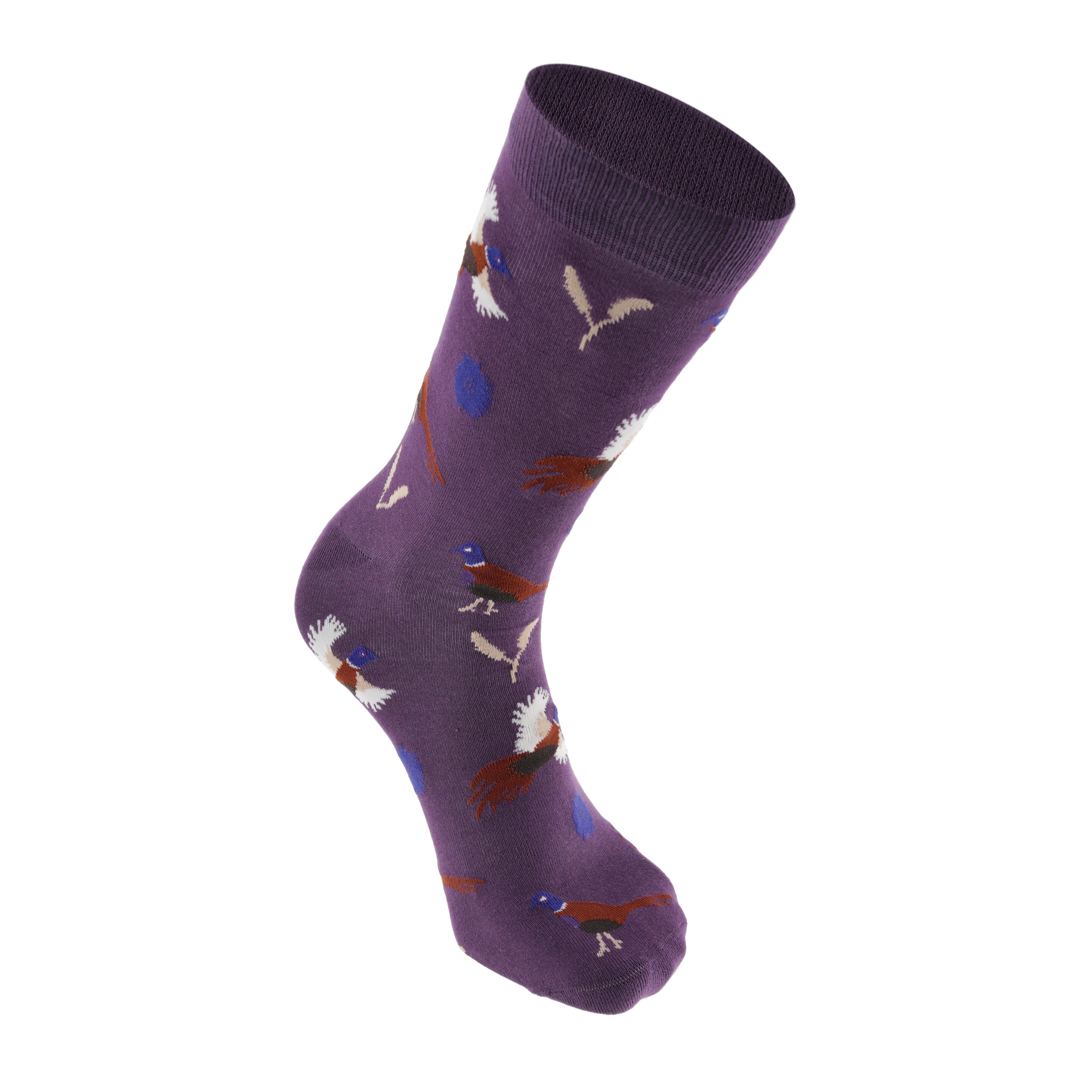 Skarpety Chevalier Pomeroy Hunting Spaniel Eggplant 37-39 - obrazek 3