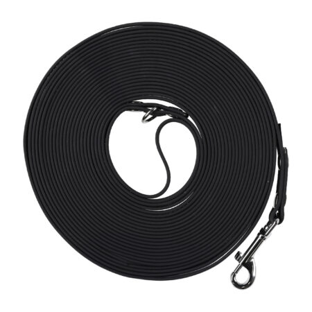 Smycz BioThane 4wild wodoodporna 10 m czarna