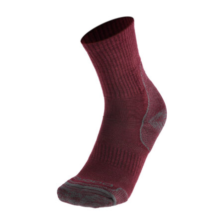Skarpety turystyczne Comodo lekkie bordowe 43-46