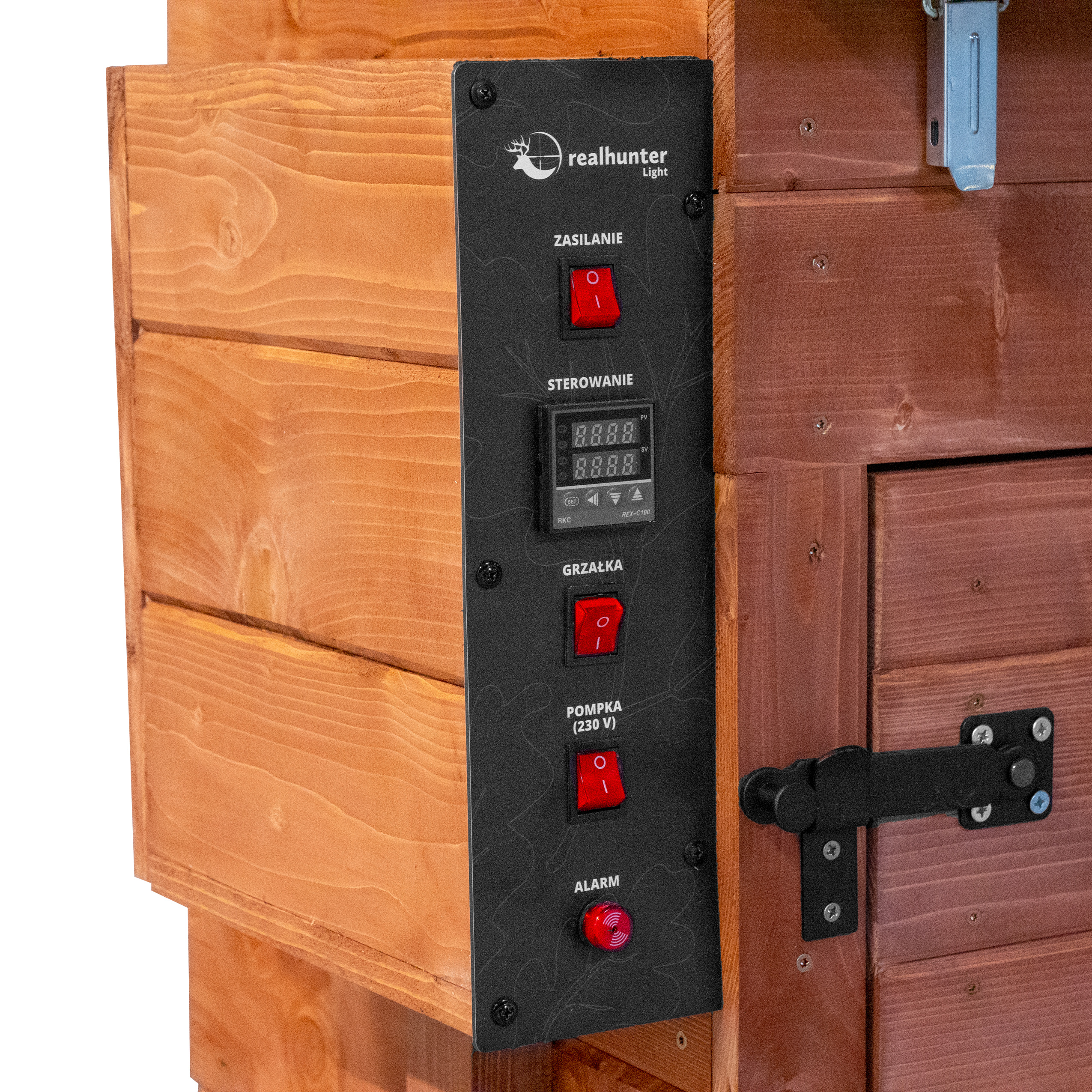 Wędzarnia smoker RealHunter Basic 105 L 1600W orzech - obrazek 4