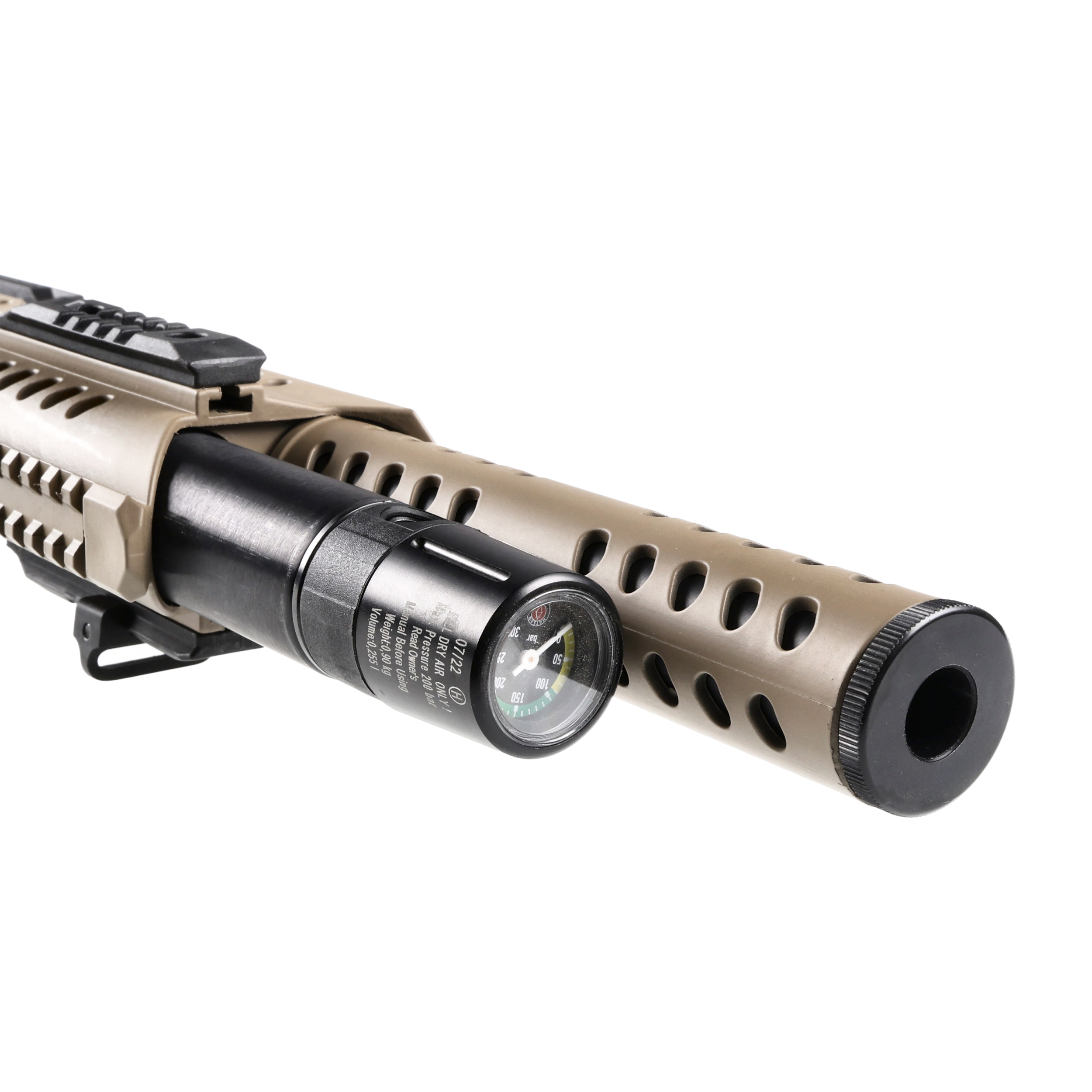 Wiatrówka PCP Optima by Hatsan Invader auto FDE 6,35 mm - obrazek 8