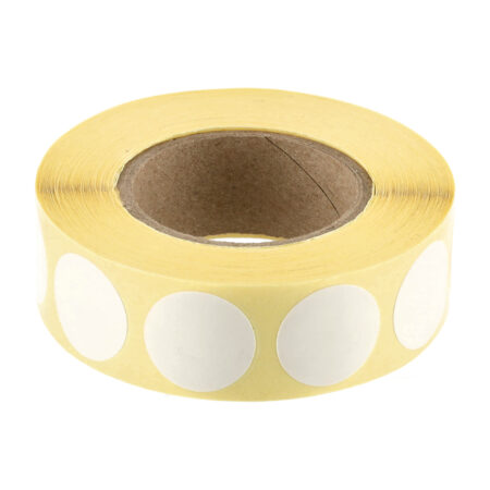 Zaklejki tarczy Range Solutions fi 20 białe, 1000szt.