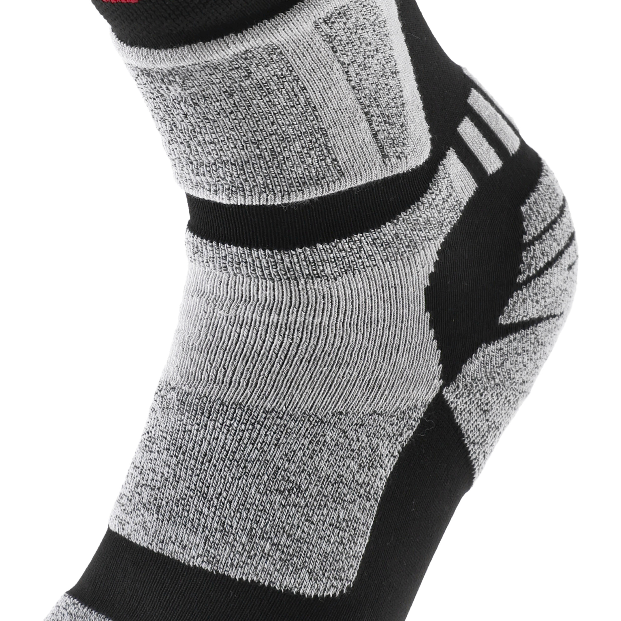 Skarpety techniczne Comodo trekingowe czarno-białe 39-42 - obrazek 5