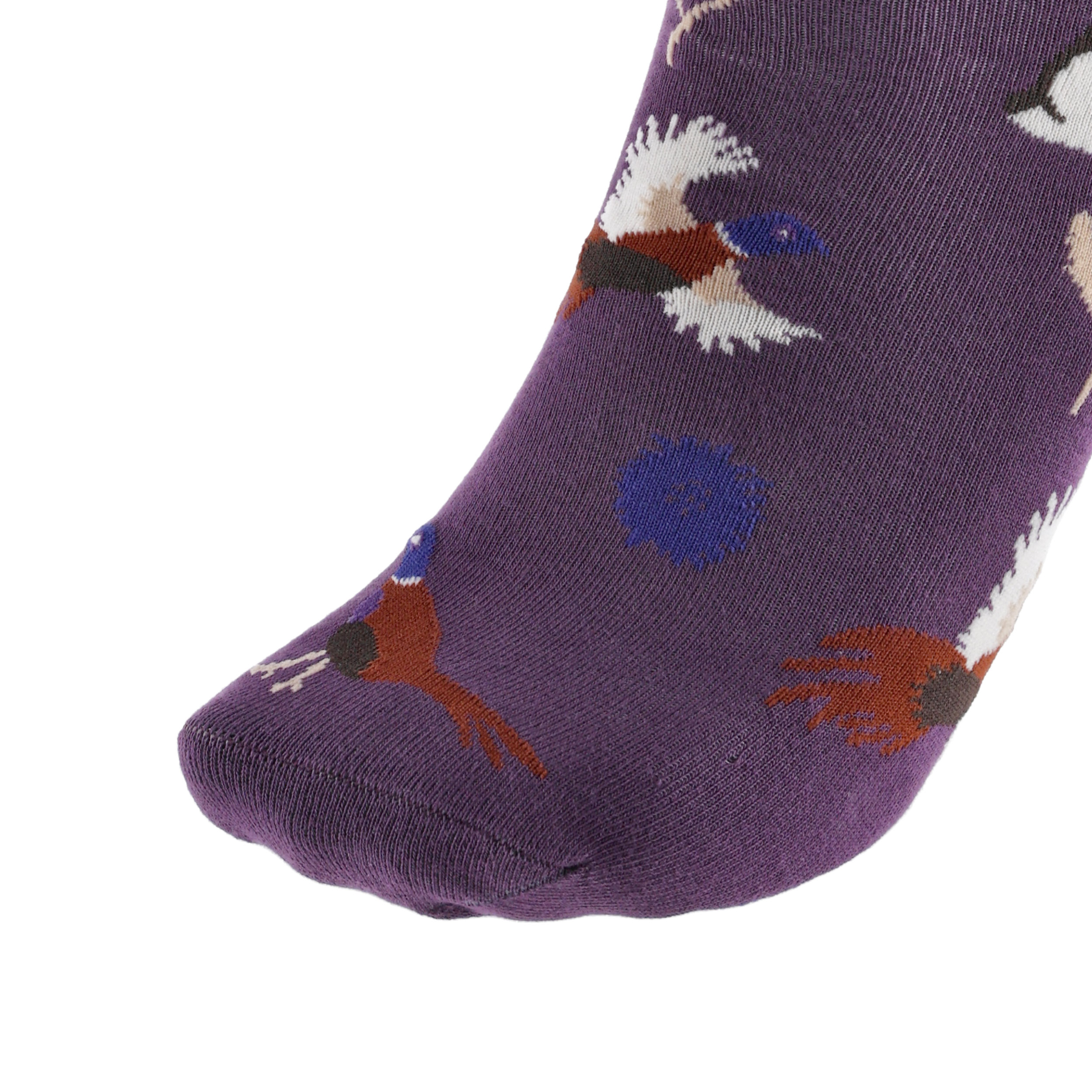 Skarpety Chevalier Pomeroy Hunting Spaniel Eggplant 37-39 - obrazek 4