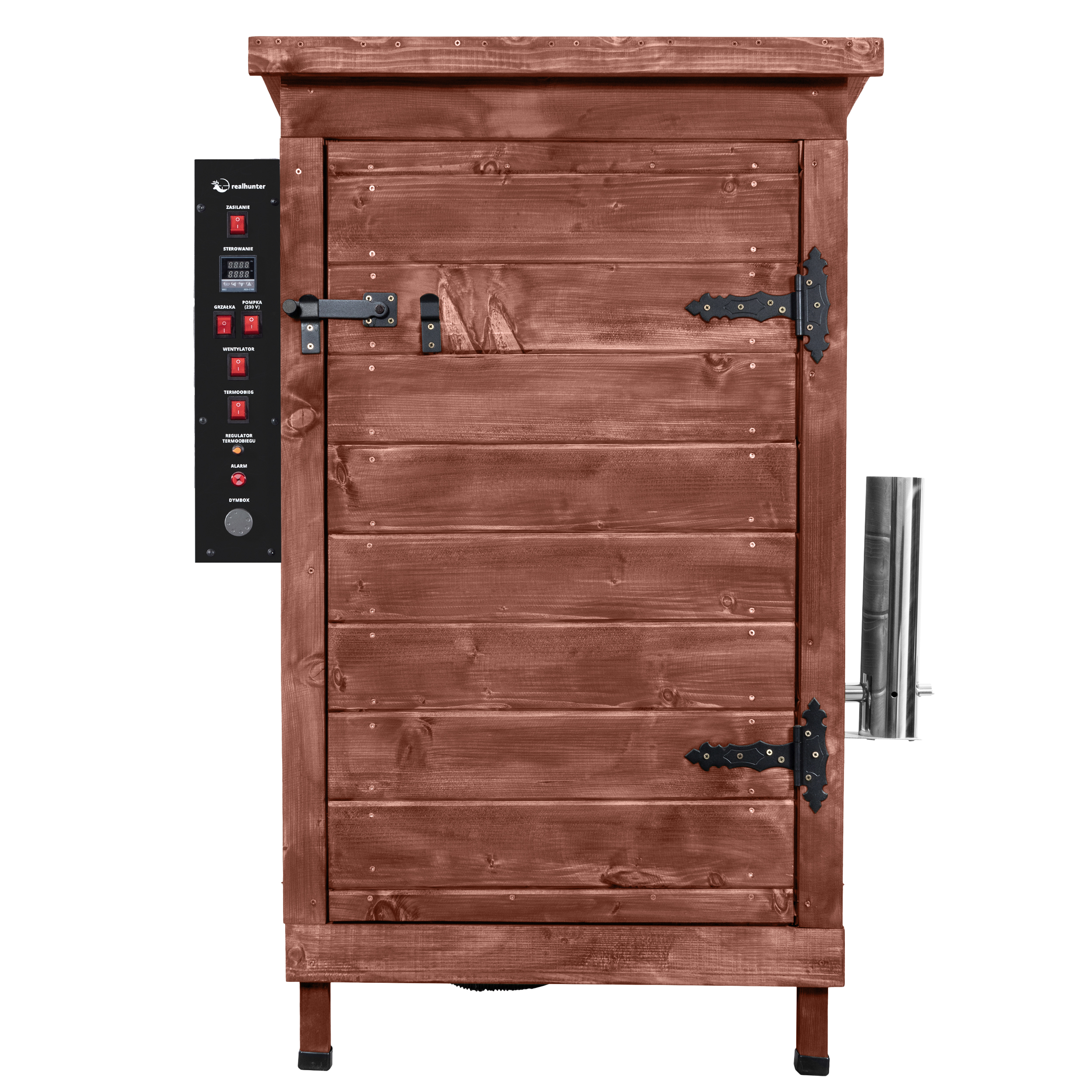 Wędzarnia smoker RealHunter Premium 200 l 2000W orzech