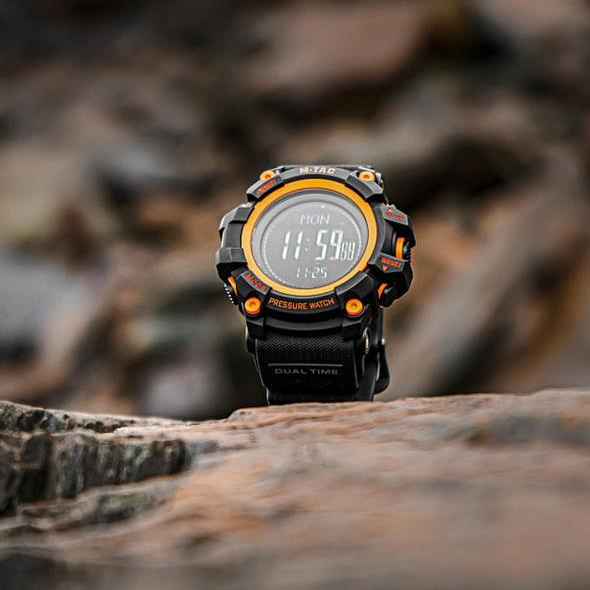 Zegarek M-Tac taktyczny Adventure czarno-pomarańczowy - obrazek 5