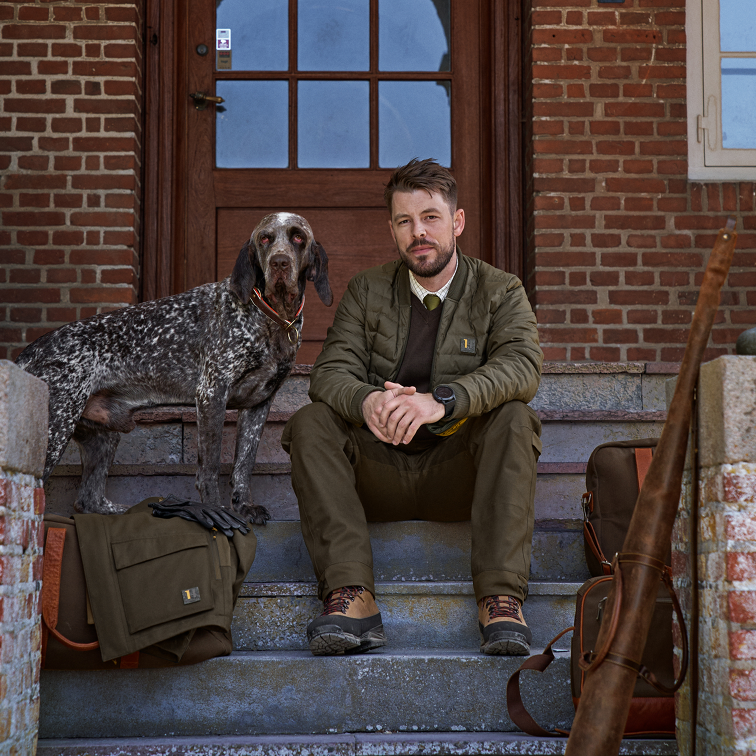 Spodnie męskie Härkila One Ultimate willow green / light green 58 - obrazek 6