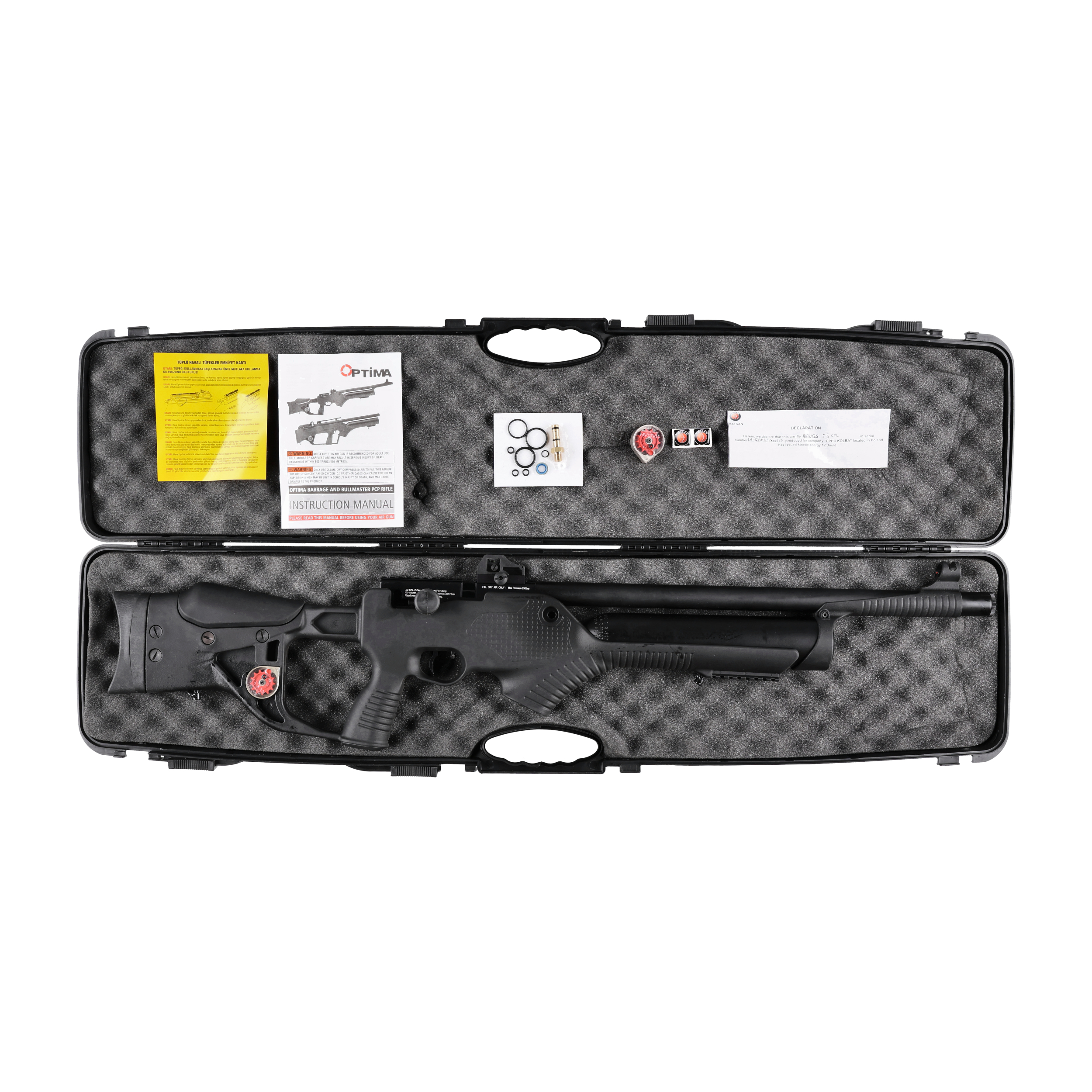 Wiatrówka PCP Optima by Hatsan Barrage 6,35 mm - obrazek 9