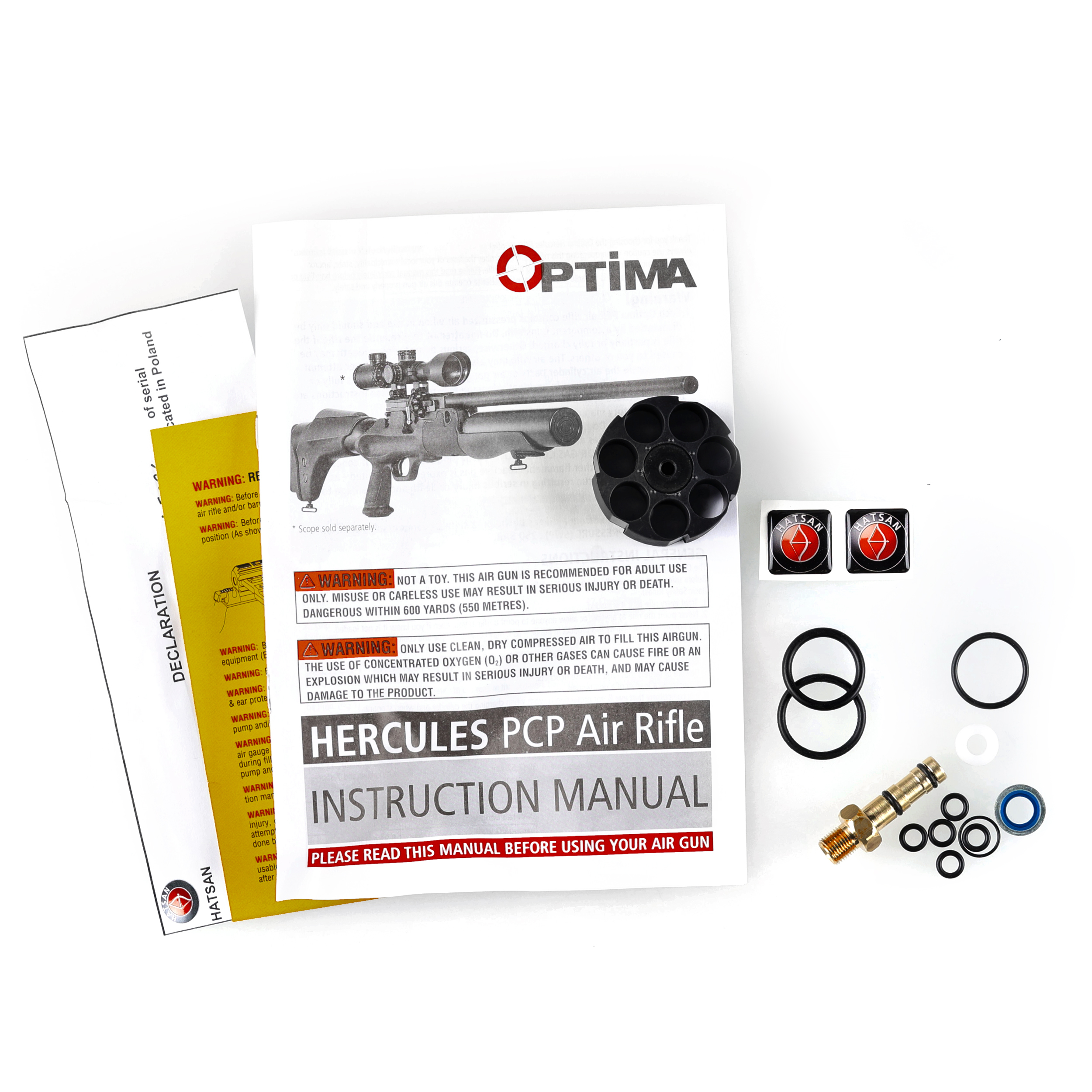 Wiatrówka PCP Optima by Hatsan Hercules 11.43 mm - obrazek 9