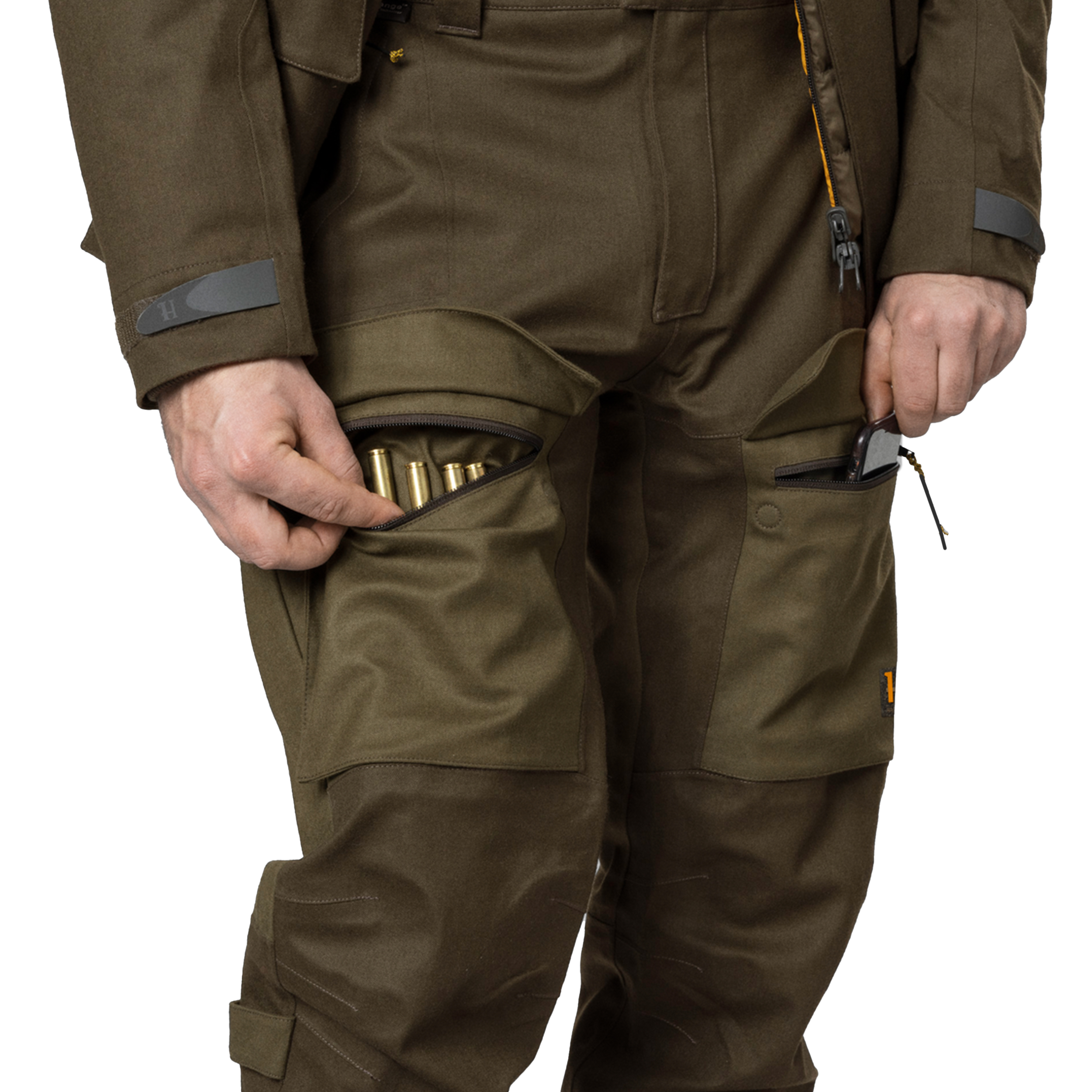 Spodnie męskie Härkila One Ultimate willow green / light green 58 - obrazek 4