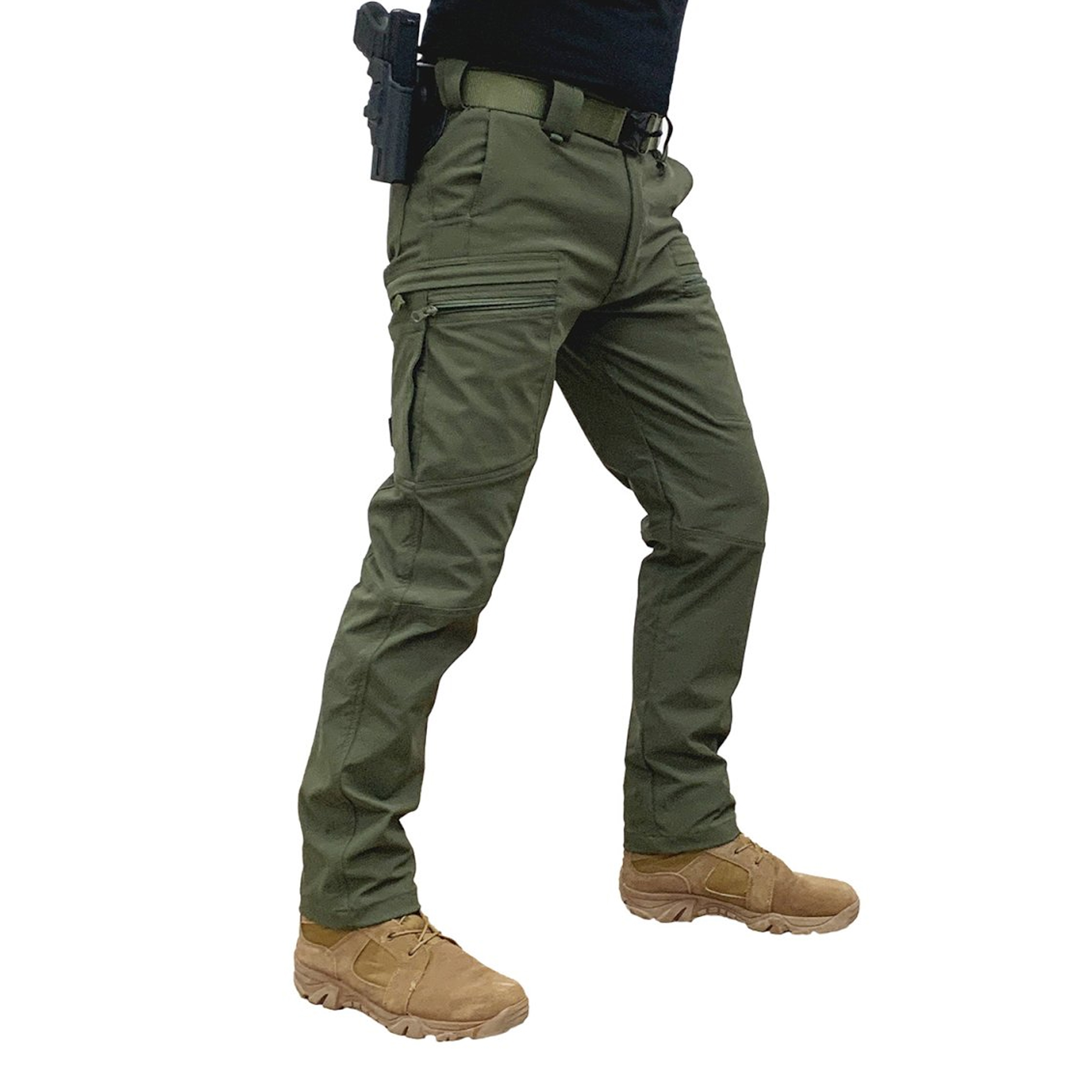 Spodnie męskie Texar Dominus oliwkowe XL - obrazek 3