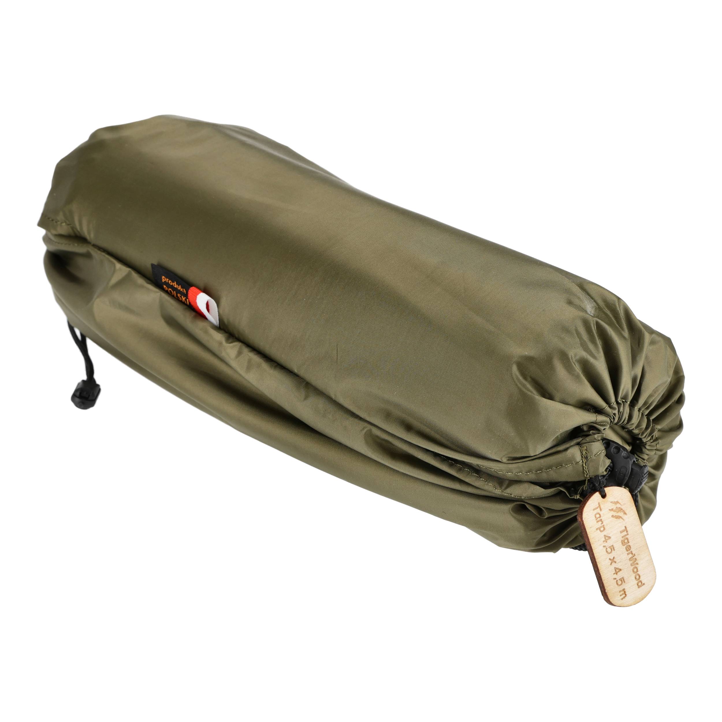 Tarp termo TigerWood 4,5m x 4,5m oliwkowy - obrazek 2