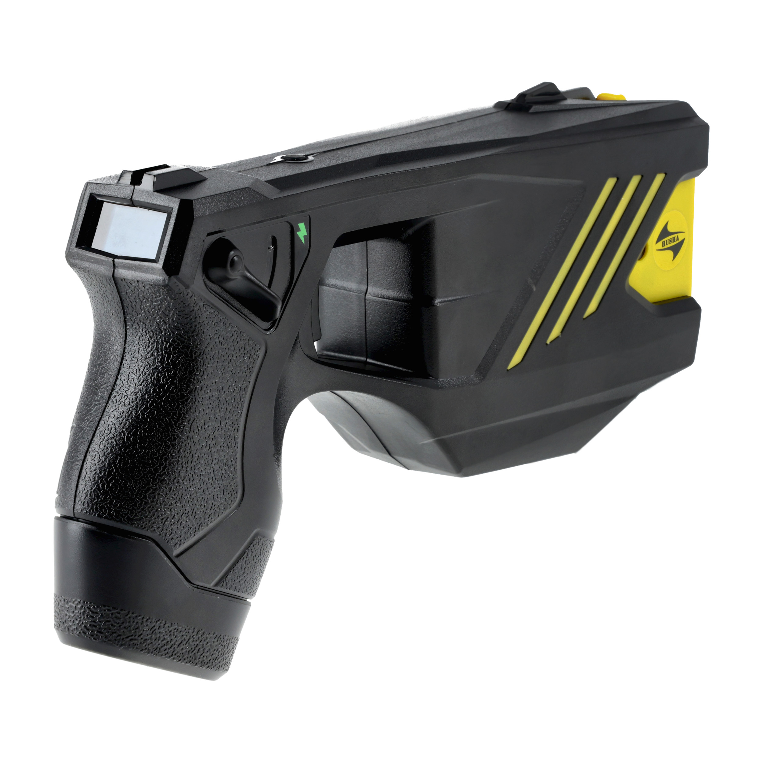 Paralizator strzelający Husha TX200P 2-strzałowy 55.000 V zestaw: paralizator, kabura, cztery kartridże, walizka - obrazek 4