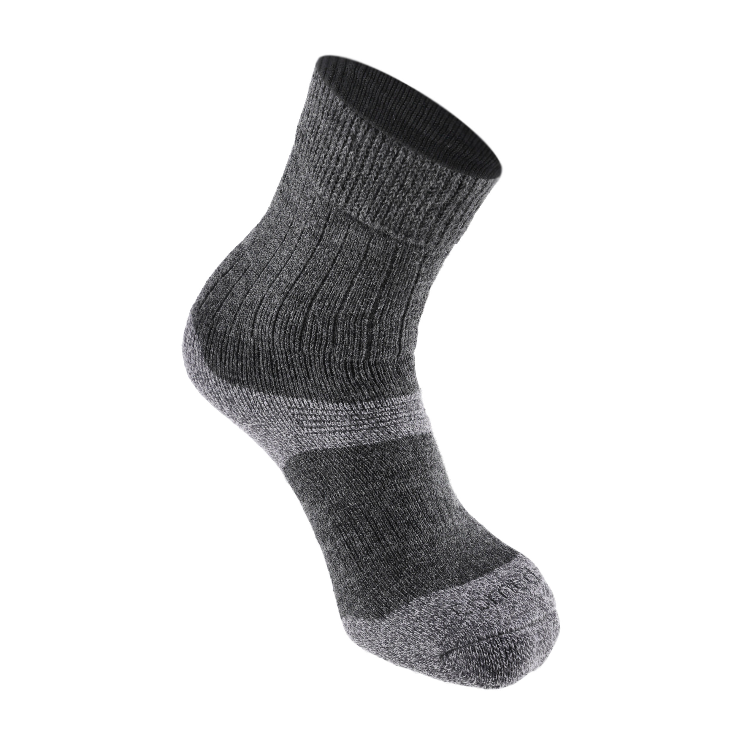 Skarpety turystyczne Comodo wełniane antracytowe 47-50 - obrazek 3