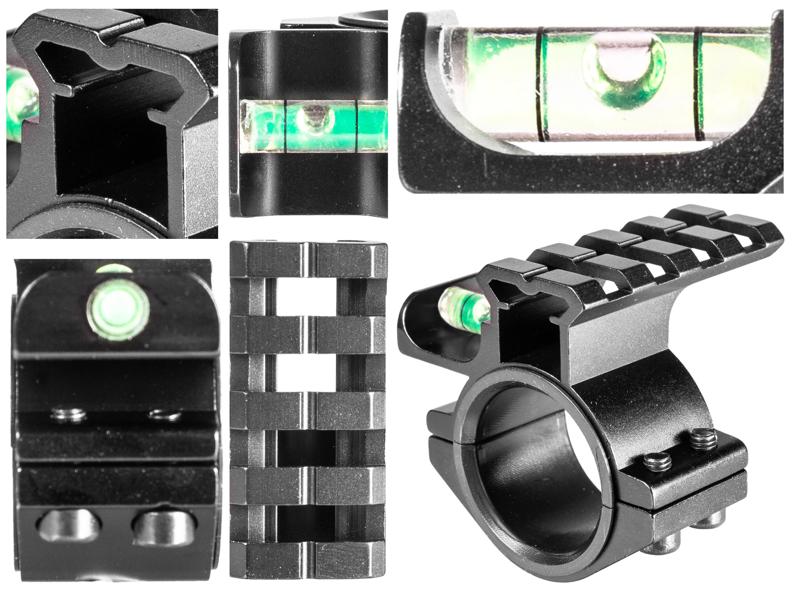 Poziomiczka 1"/30 mm z szyną weaver - obrazek 5