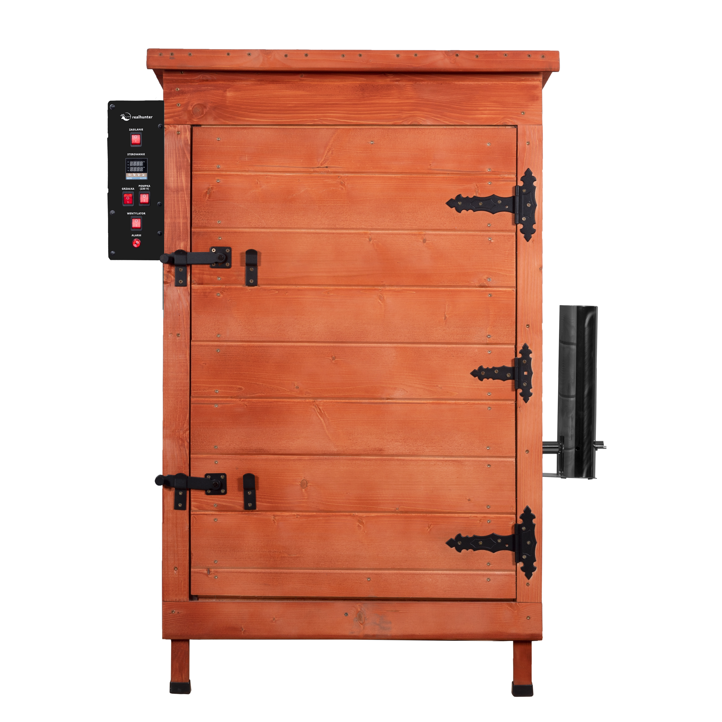 Wędzarnia smoker RealHunter Basic 270 l 2000W cedrowa - obrazek 4