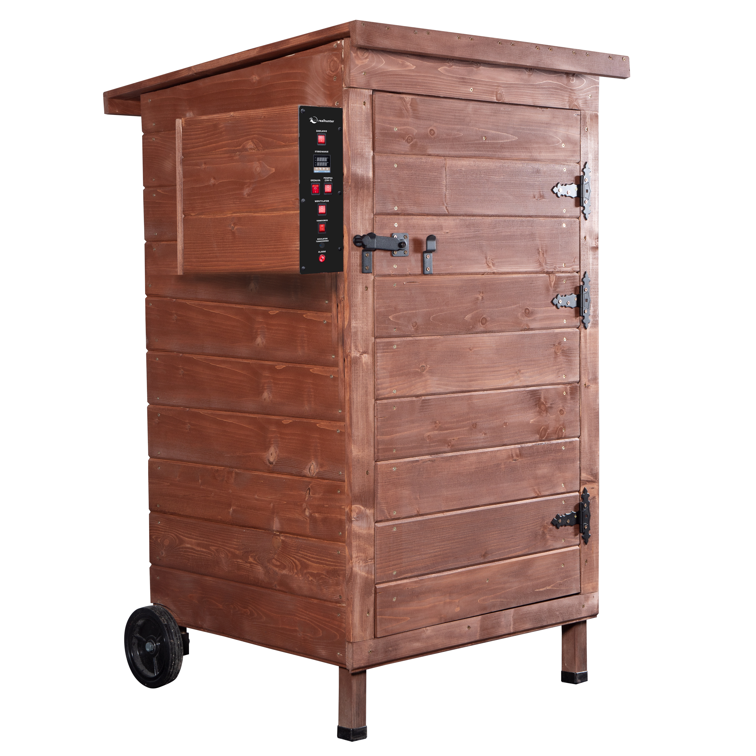 Wędzarnia smoker RealHunter Optimum 270 l 2000W orzech - obrazek 3